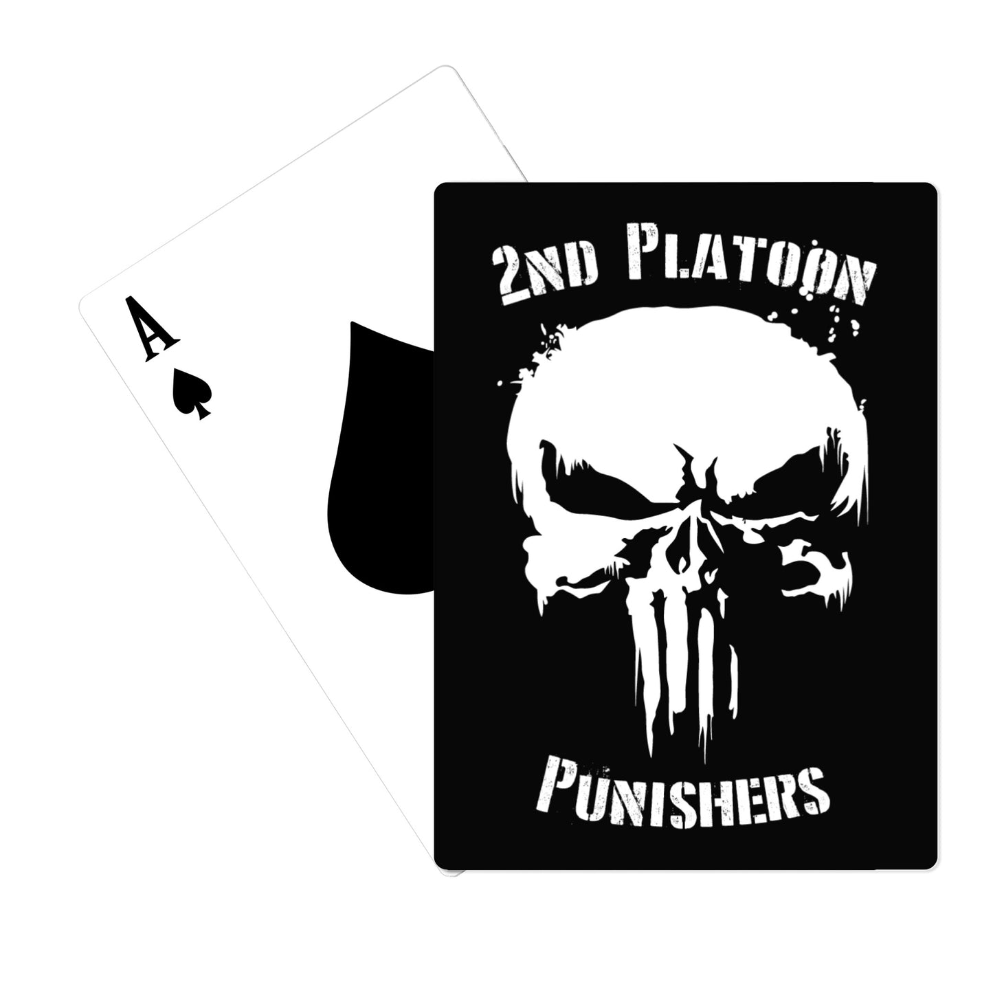 2nd Platoon Punishers Playing Cards - egauXJ
