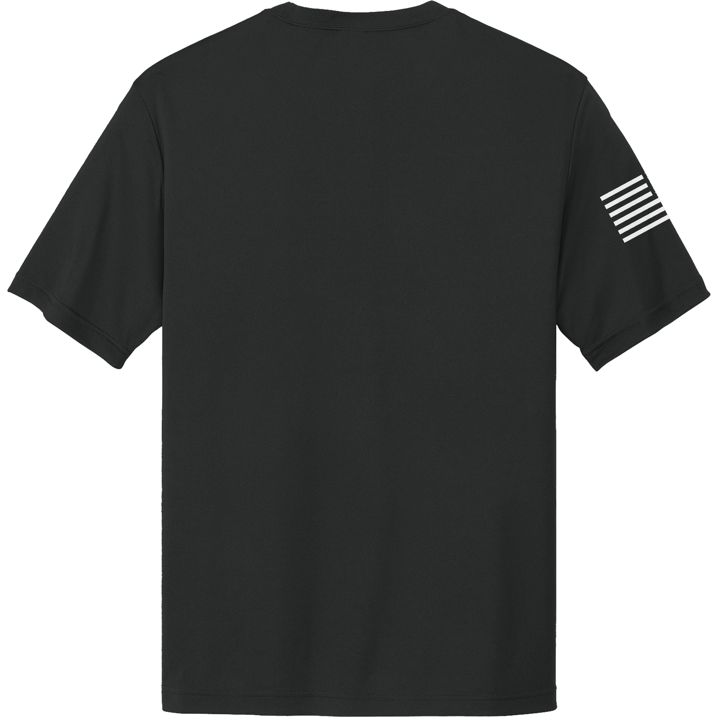 Emblem Basics Hi-Tech SS Performance Tee - White Flag