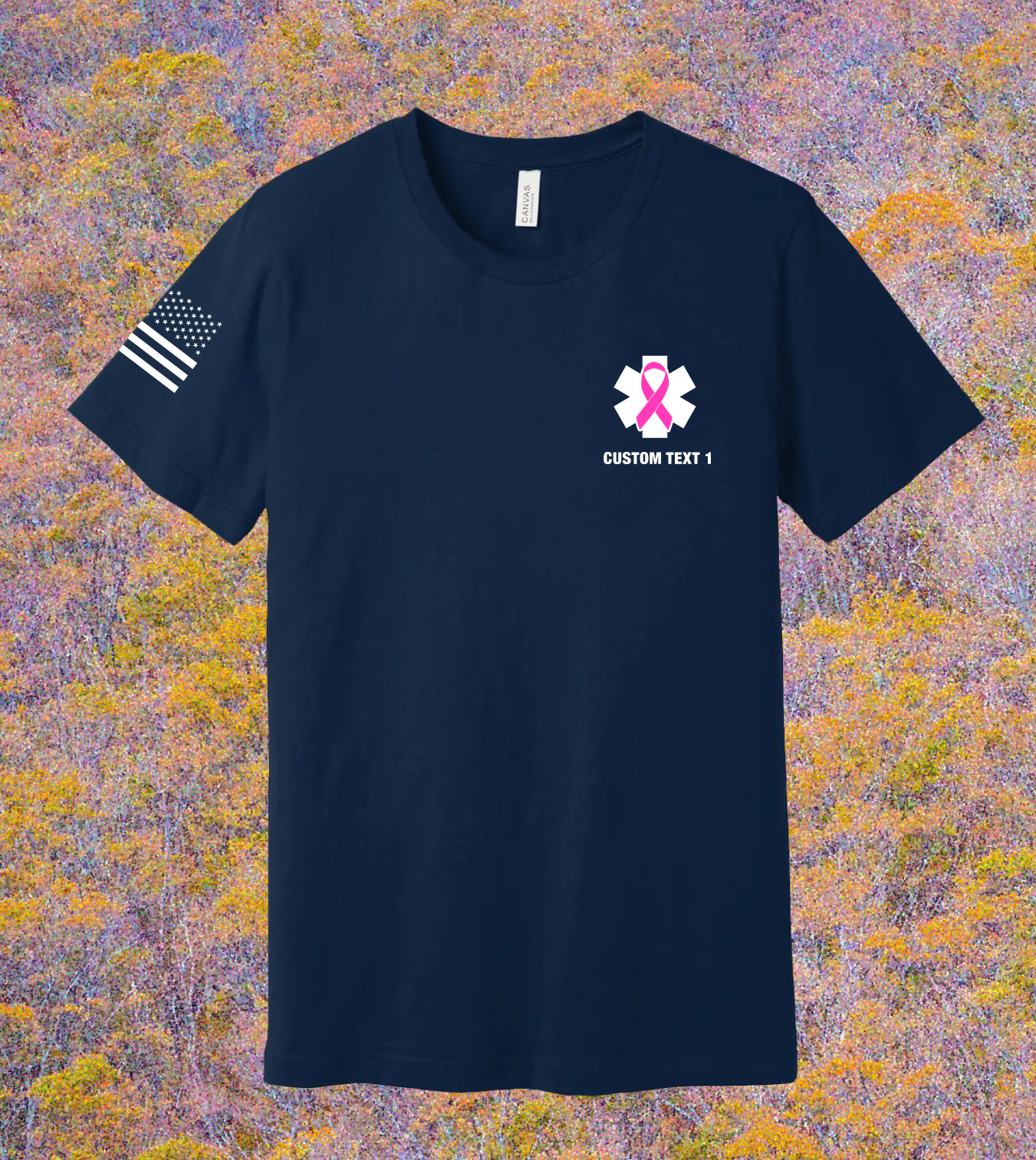 CUSTOM Breast Cancer Awareness Month Comfort Unisex Cotton SS Tee - EMS