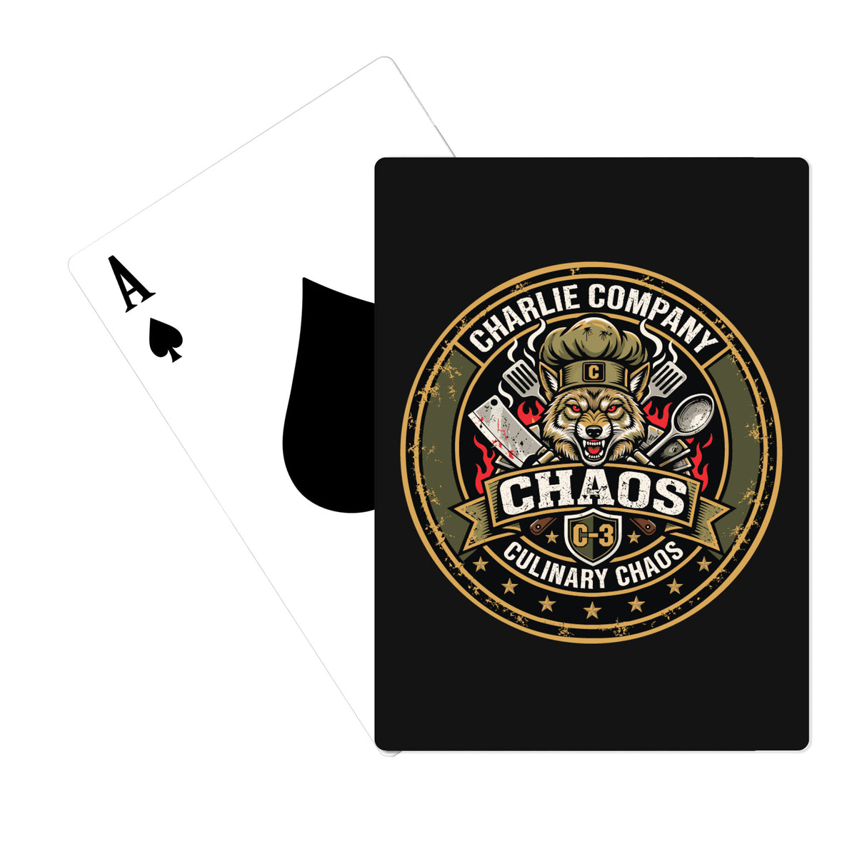 Charlie Company, 17th DSSB Playing Cards - S7GB4F