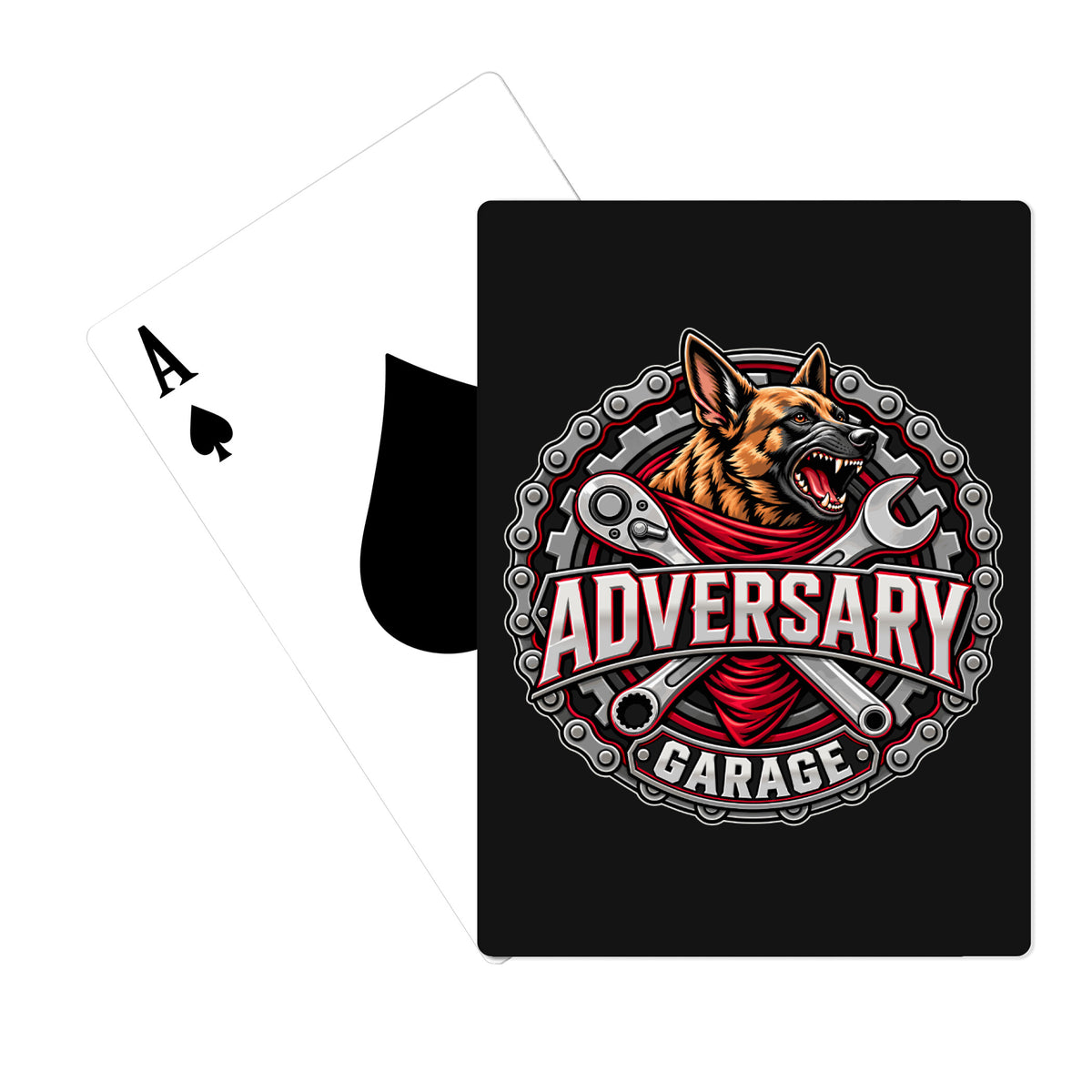 Adversary garage Playing Cards - yy9c7F