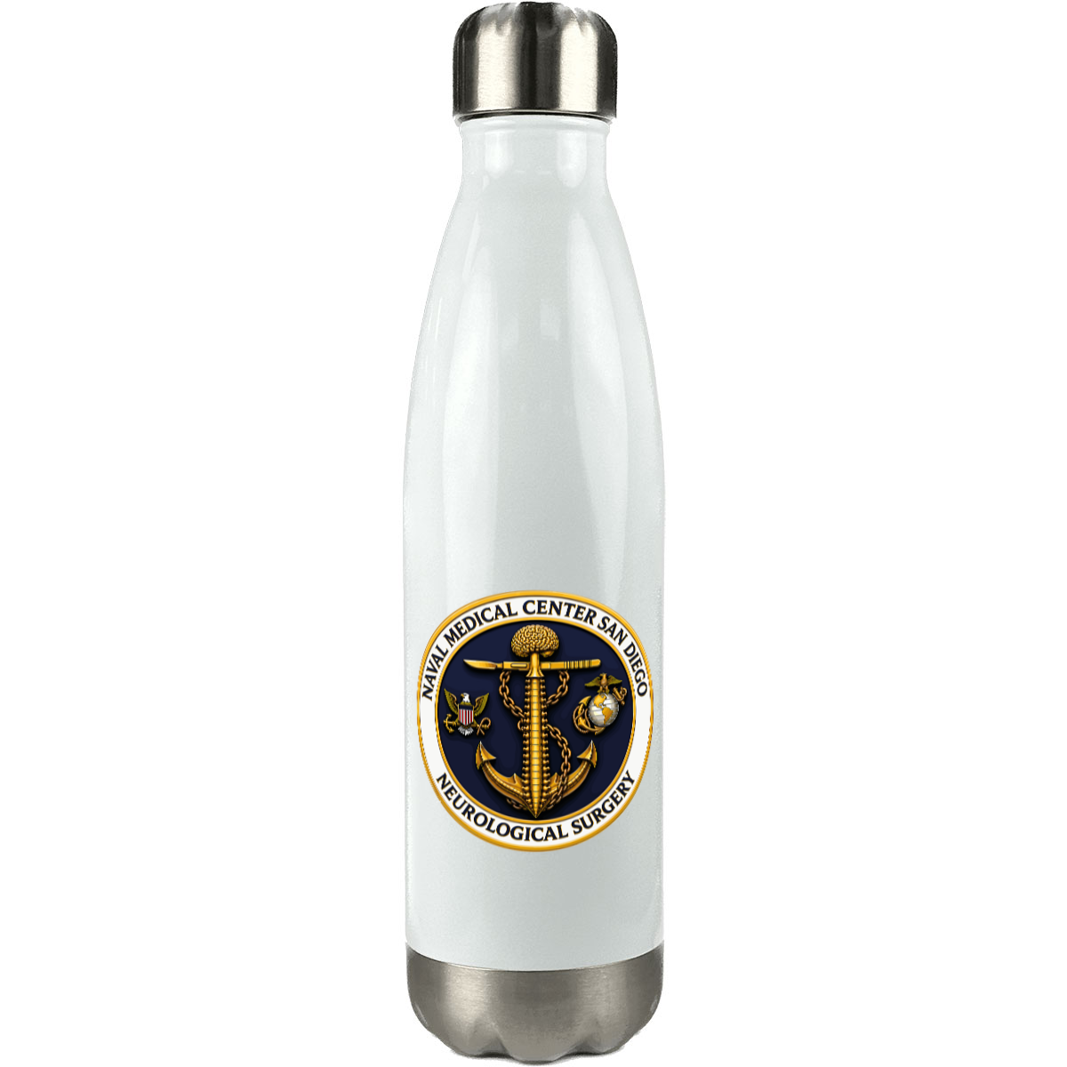 NMCSD Neurosurgery 20 oz Insulated Water Bottle - wbszaT