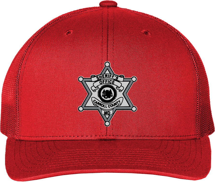 Carroll County Sheriff's Office Embroidered Snapback Trucker Cap - CCSBAW