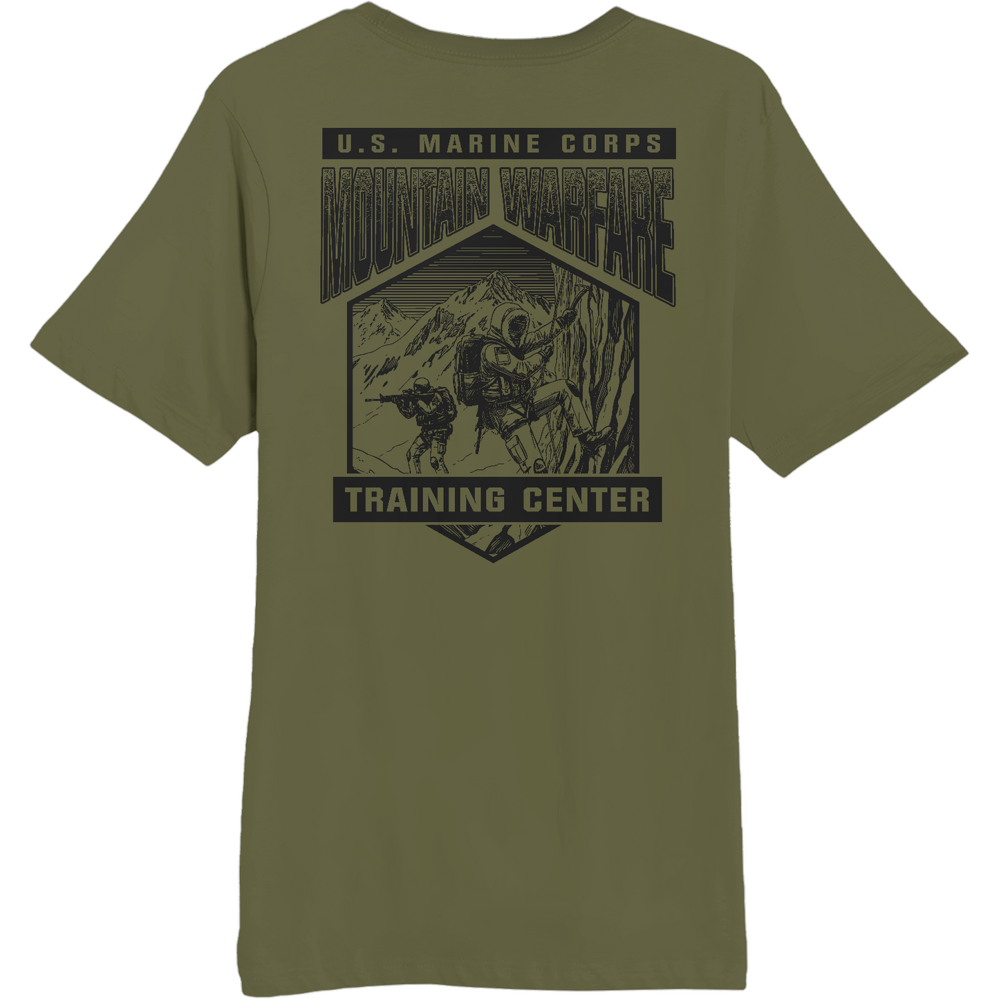 MCMWTC Comfort Unisex Cotton SS Tee - Hexagon Badge