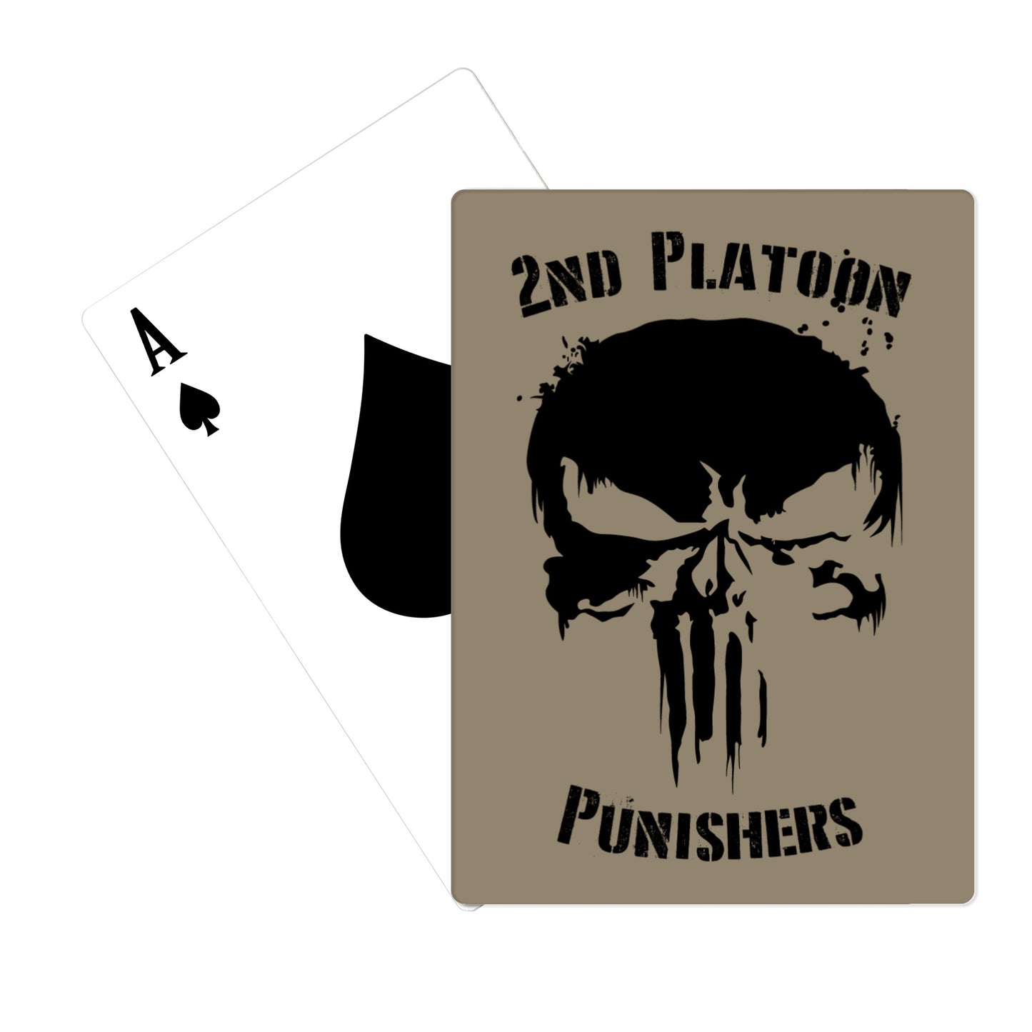 2nd Platoon Punishers Playing Cards - ev7ugs