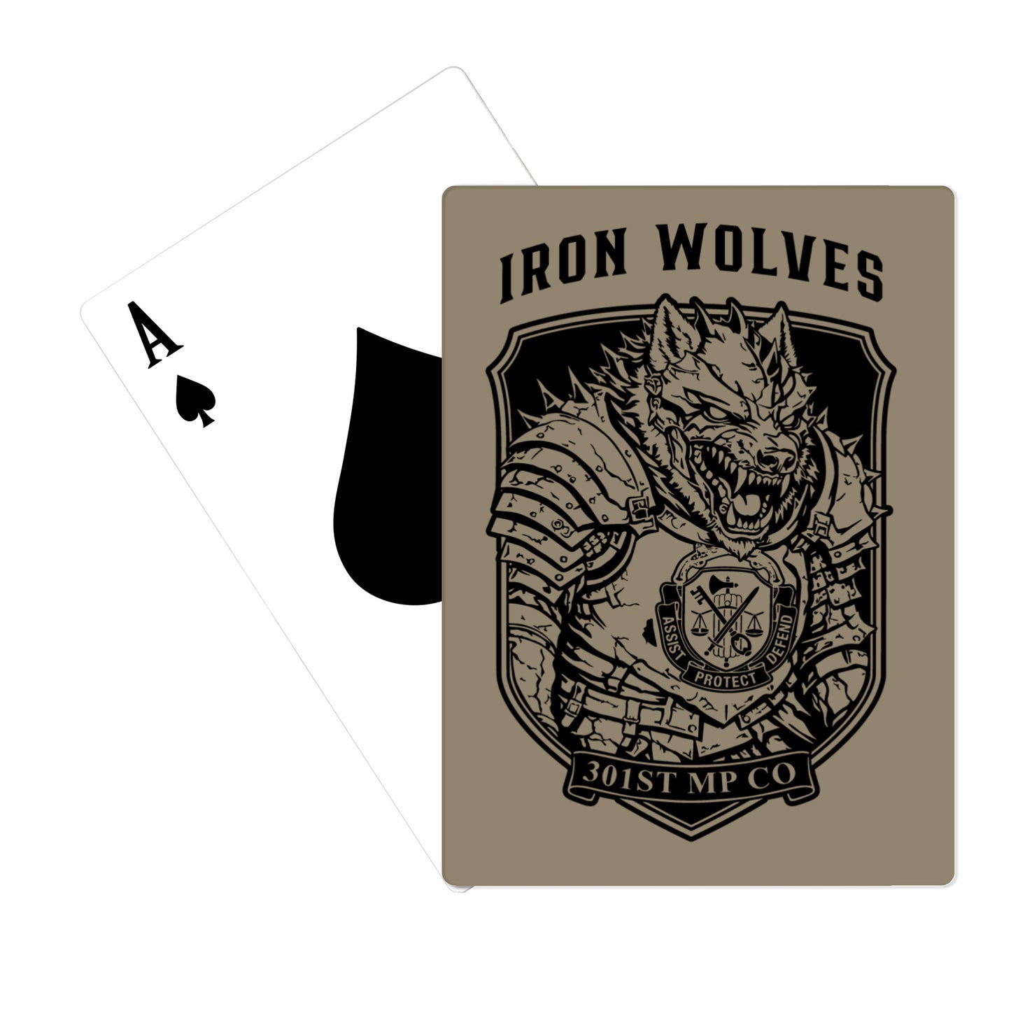 1st PLT, 301st MP CO Playing Cards - PAuYyY