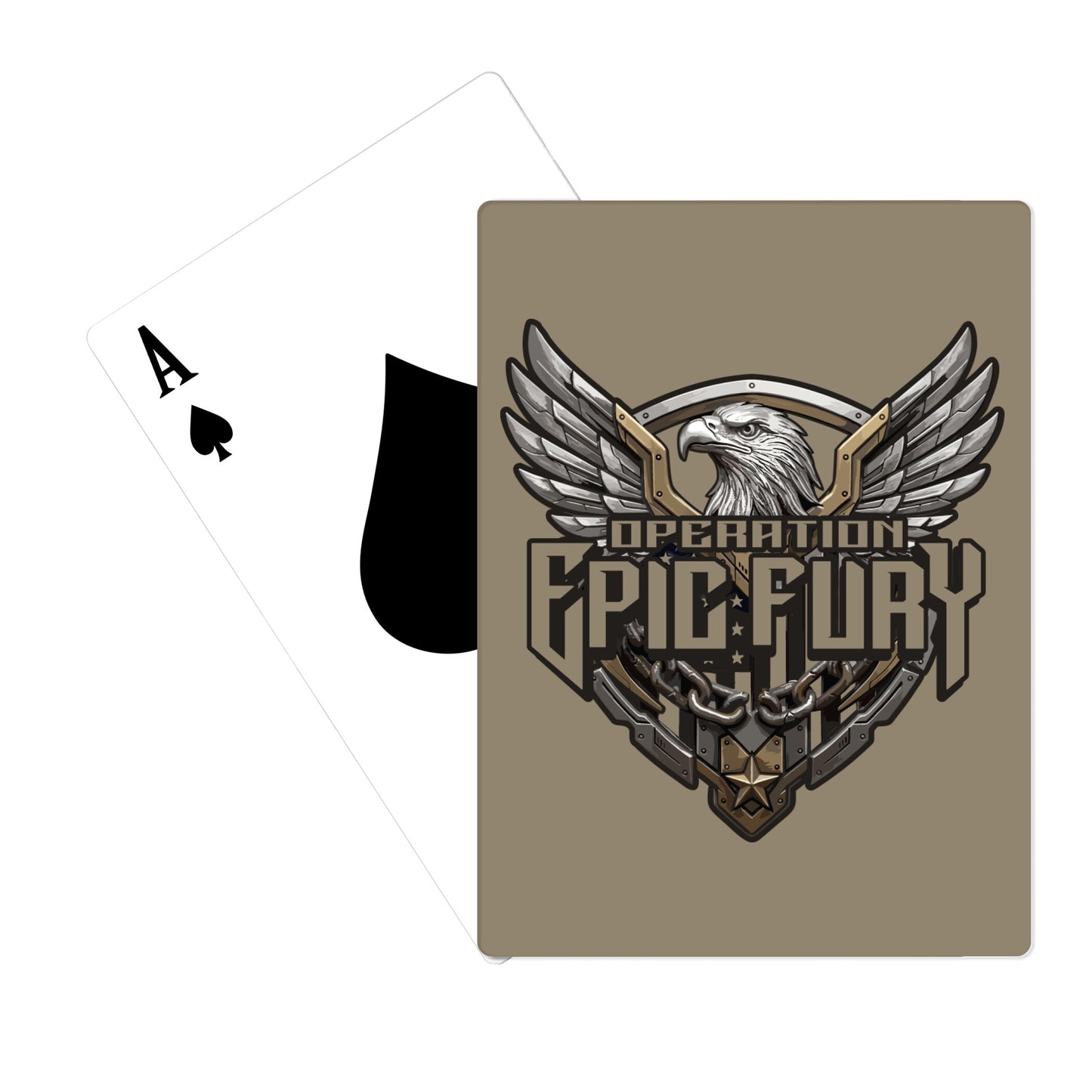 Operation Epic Fury Playing Cards - Eagle