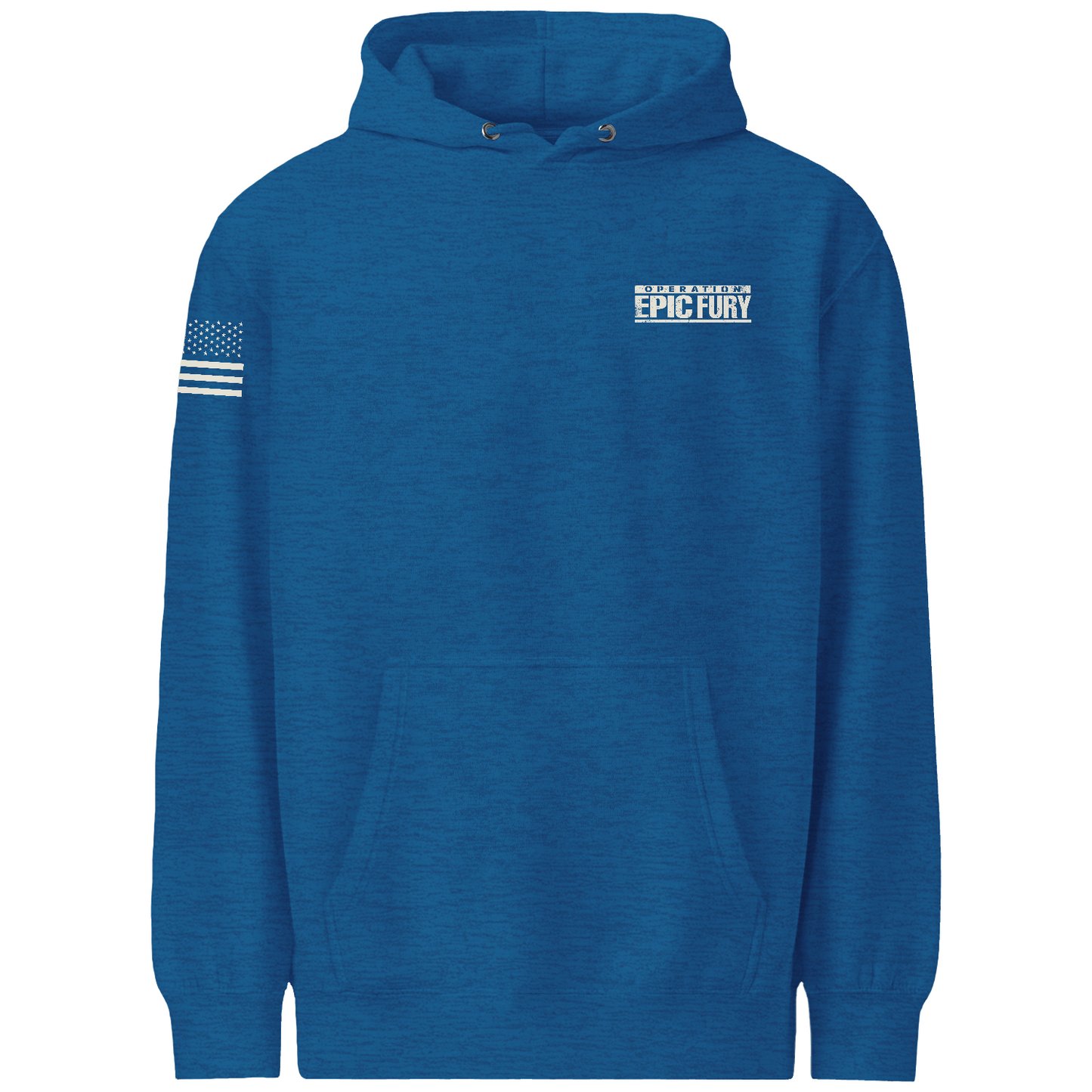 Operation Epic Fury Comfort Unisex Hooded Sweatshirt - Stealth