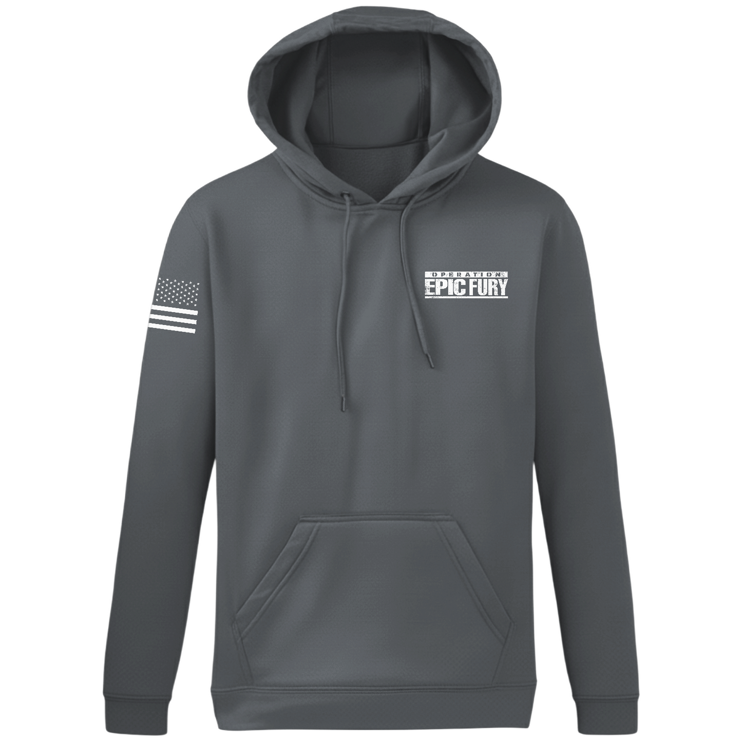 Operation Epic Fury Hi-Tech Performance Hoodie - Supersonic