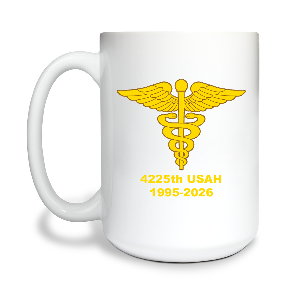 4225 USAH 15 oz White Ceramic Mug - RXPW2Q