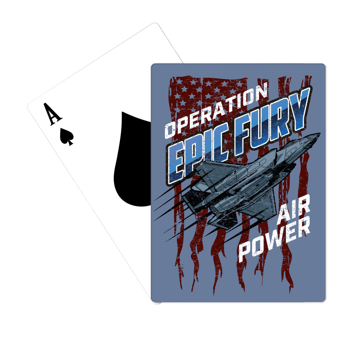 Operation Epic Fury Playing Cards - Stealth