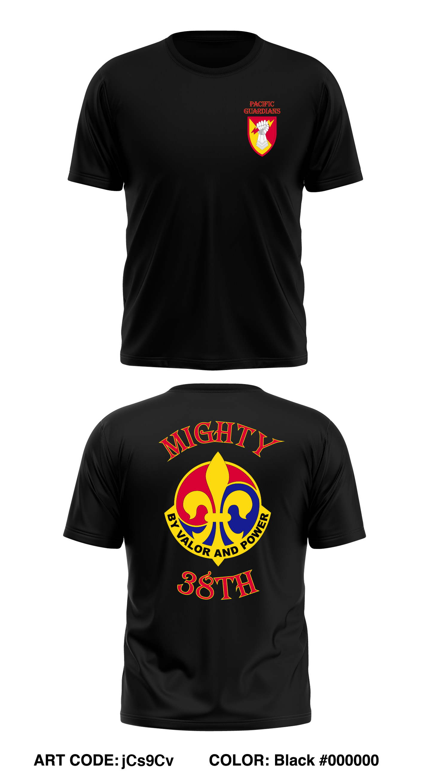38th ADA BDE Core Men's SS Performance Tee - jCs9Cv