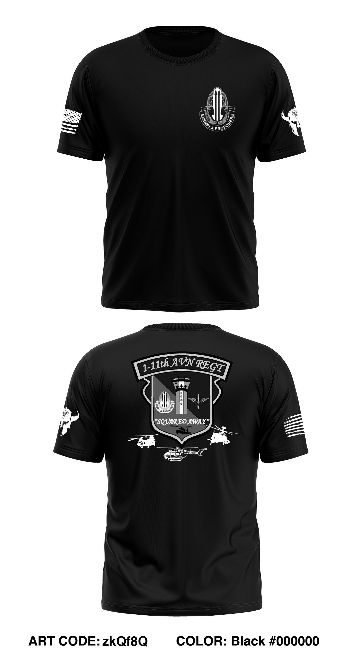 1-11th Aviation Regiment Store 1 Core Men's SS Performance Tee - zkQf8Q