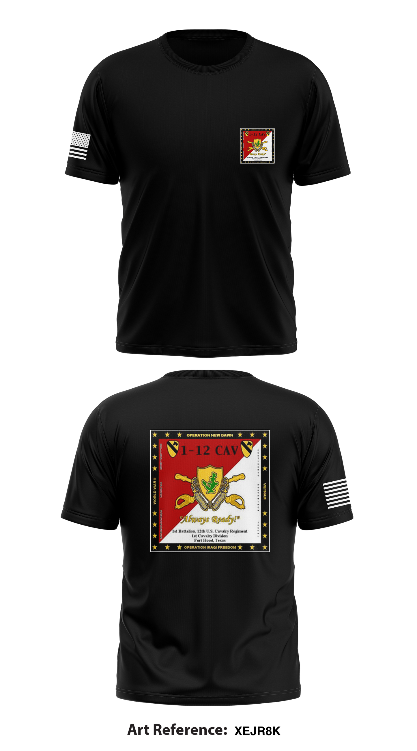 1-12 Cav Store 1 Core Men's SS Performance Tee - xeJr8K