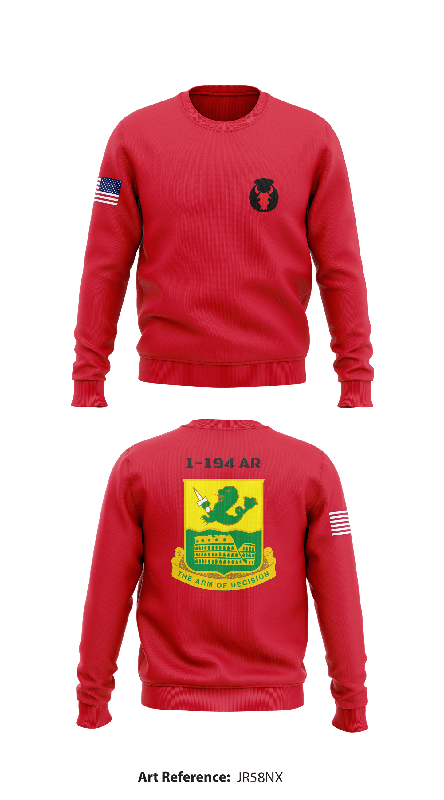 1-194 CAB AR Store 1 Core Men's Crewneck Performance Sweatshirt - jr58NX