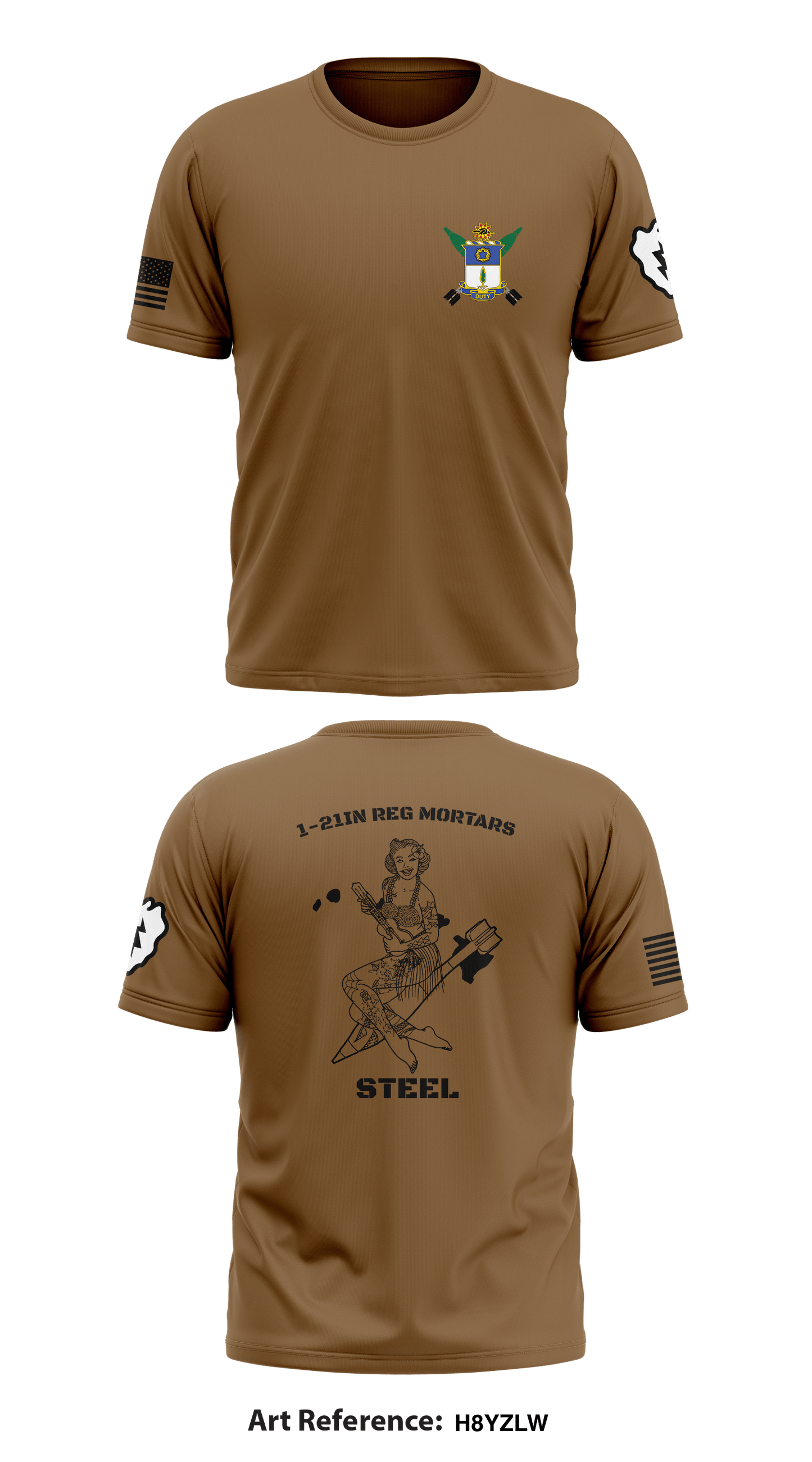1-21IN Mortars Store 1 Core Men's SS Performance Tee - h8yzLW
