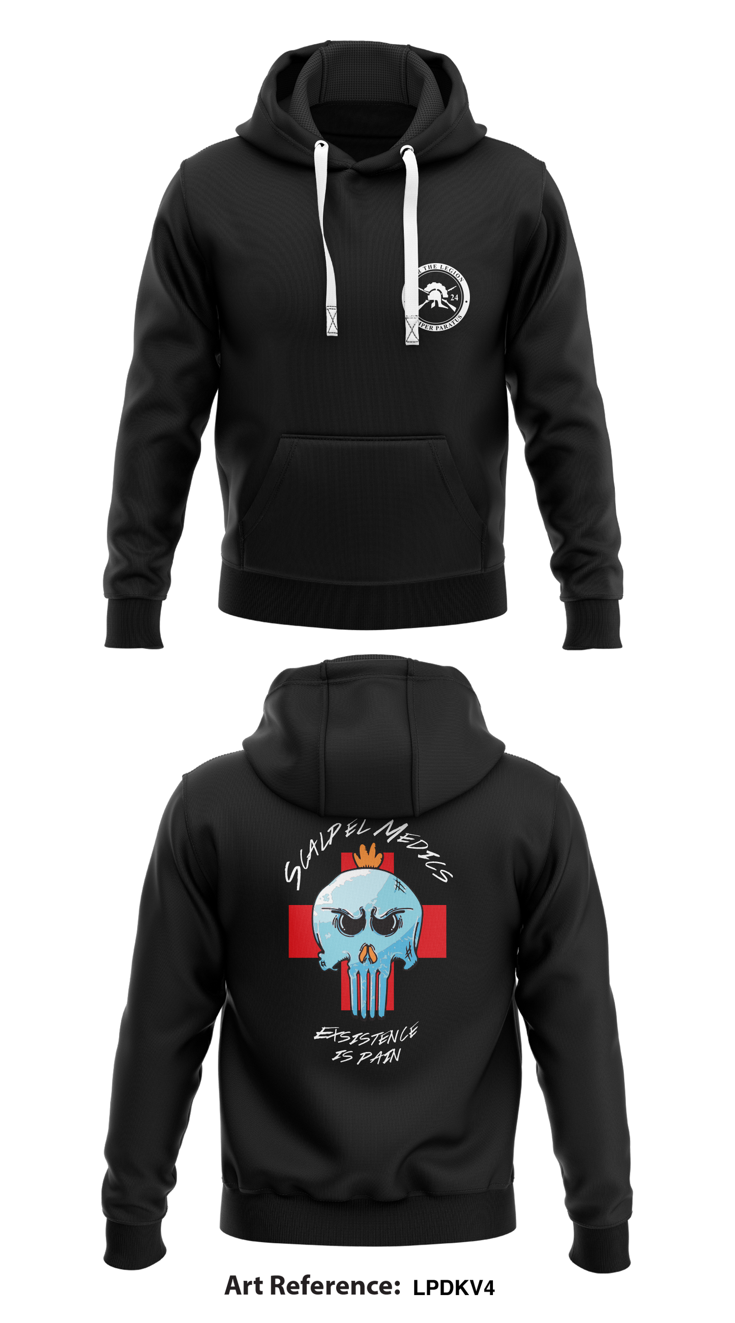 1-24 IN Store 1 Core Men's Hooded Performance Sweatshirt - LpdkV4