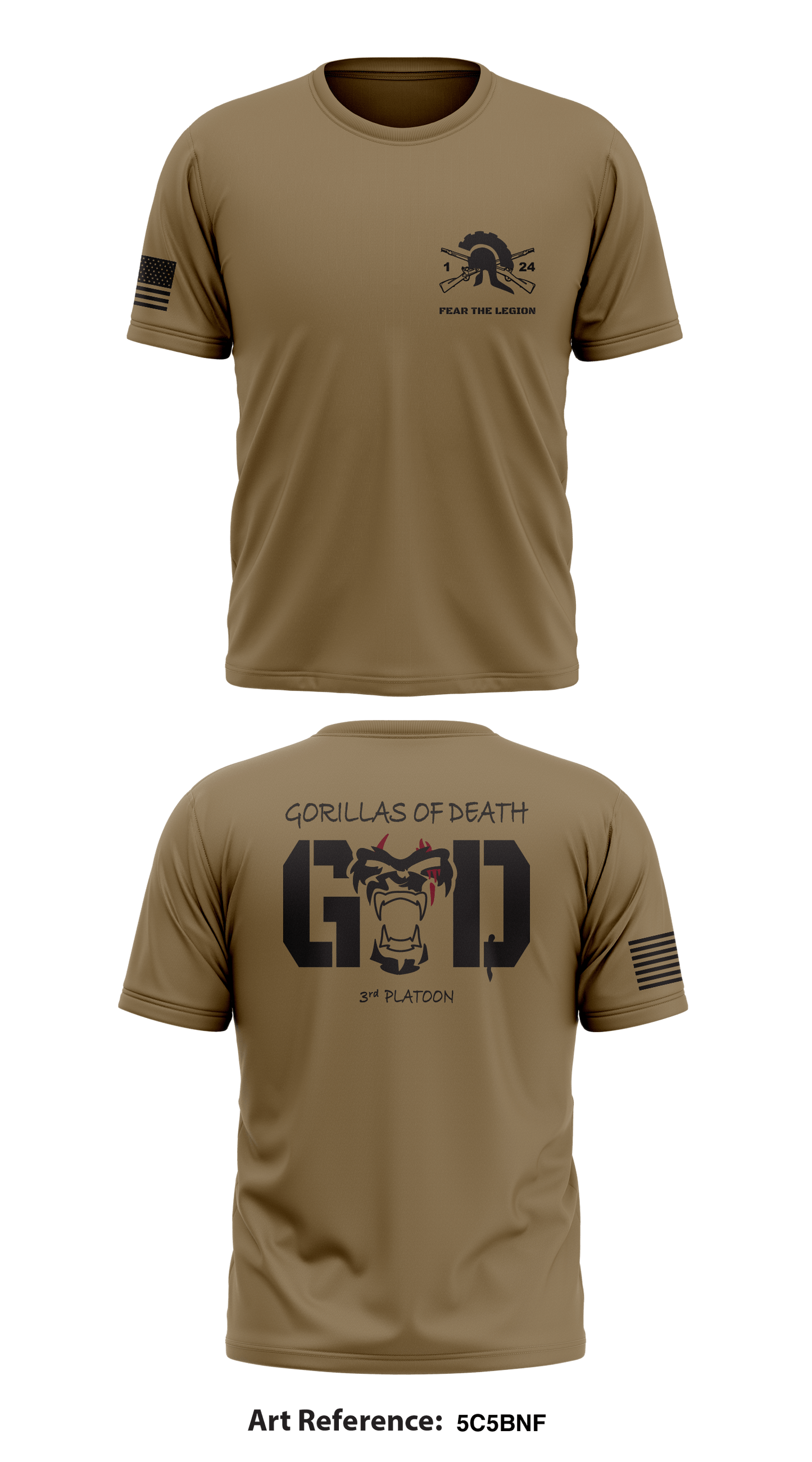 1-24 IN Store 1 Core Men's SS Performance Tee - 5c5BNF