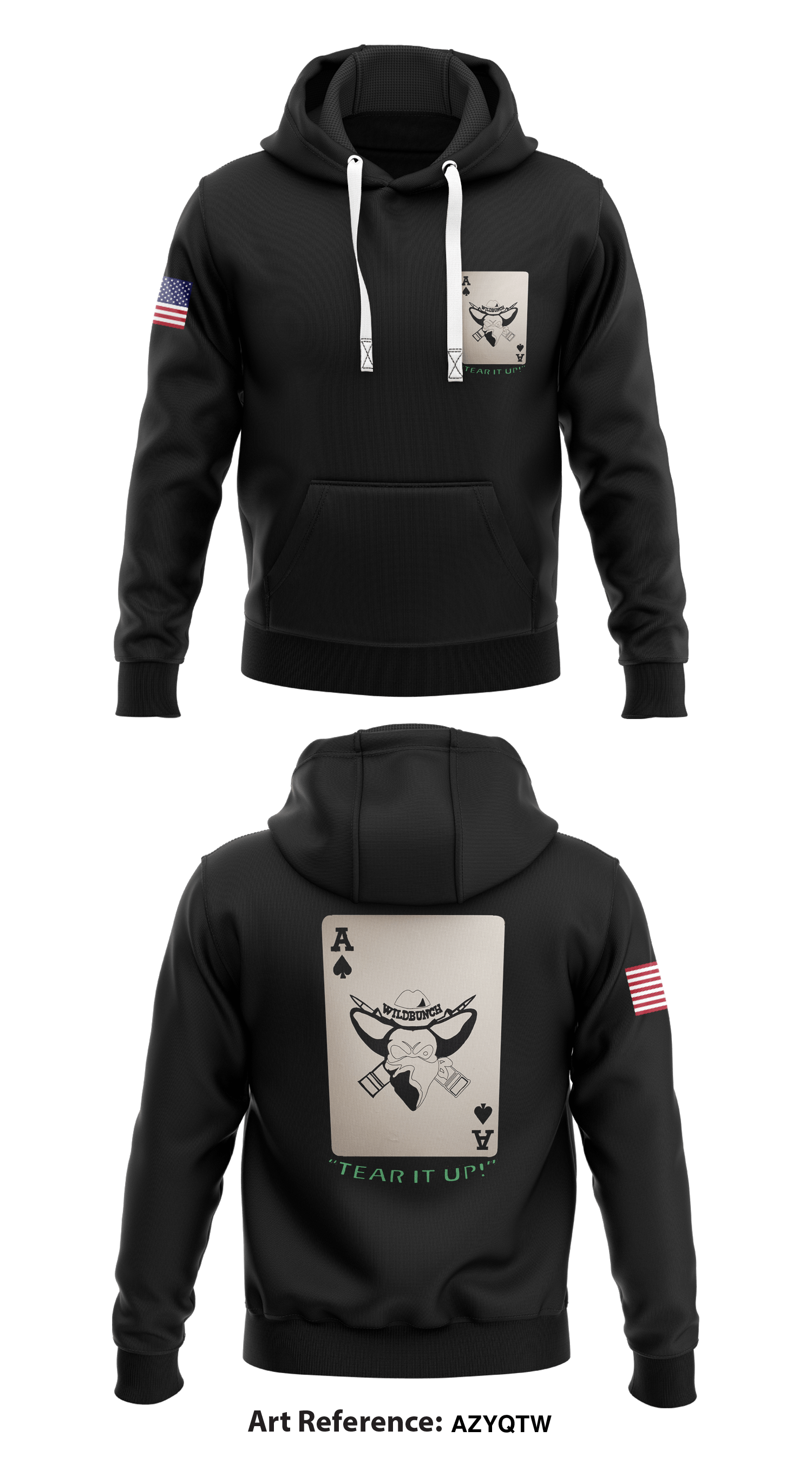 Sweatshirt that looks like top armor