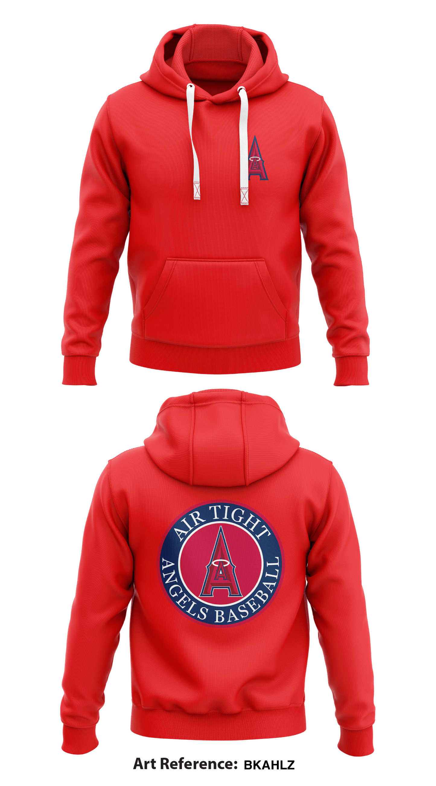 Austin Angels Store 1 Core Men's Hooded Performance Sweatshirt - BkAHLZ