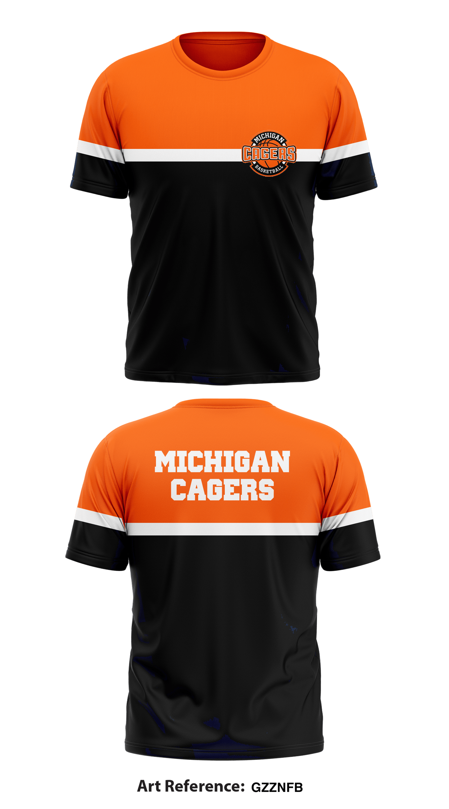 Michigan Cagers Store 1 Core Men's SS Performance Tee - gZzNfb