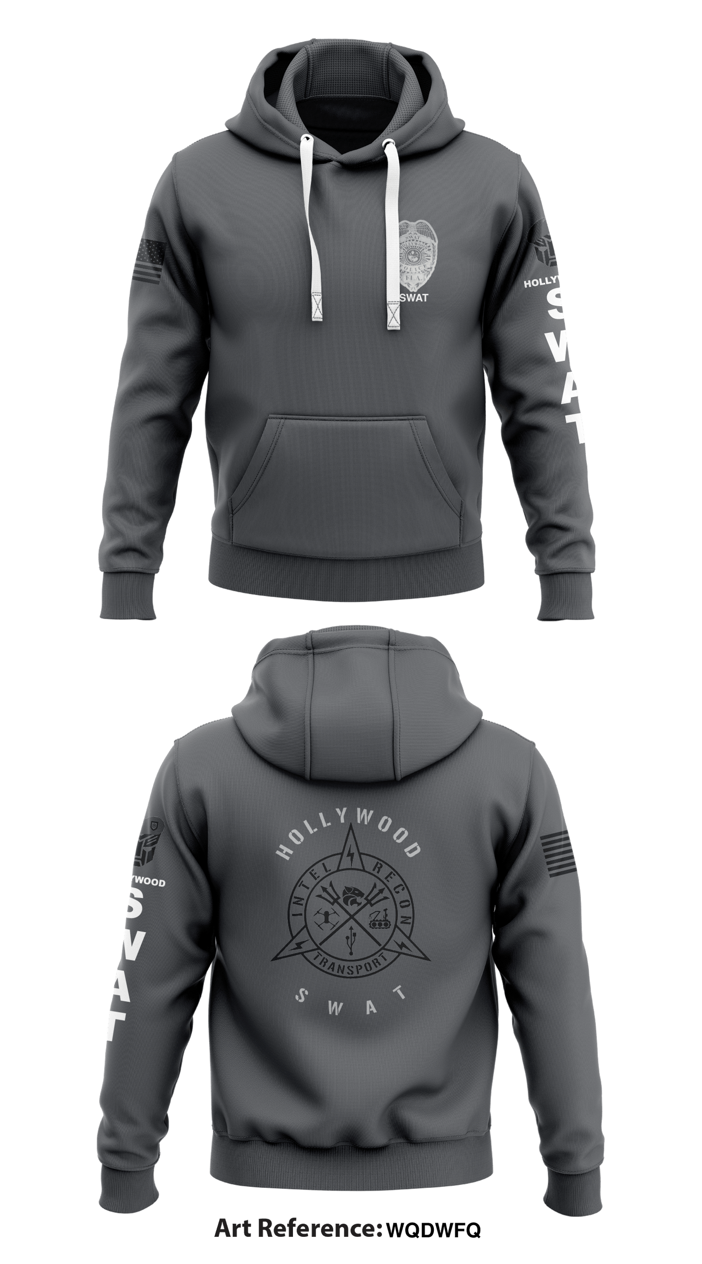 Hollywood police Drone unit Store 1 Core Men's Hooded Performance Sweatshirt - wQdwfQ