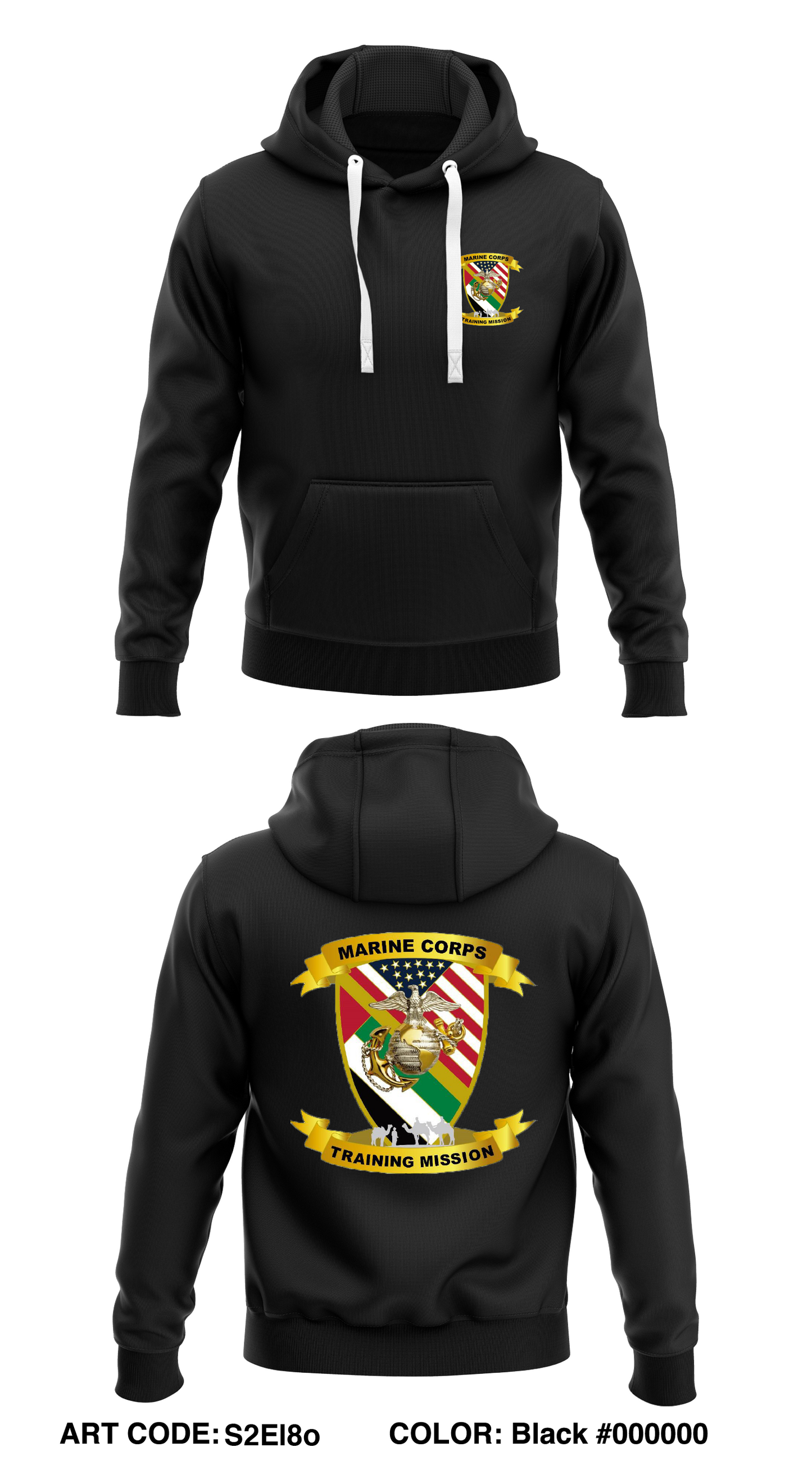 MCTM-UAE Store 1 Core Men's Hooded Performance Sweatshirt - S2El8o