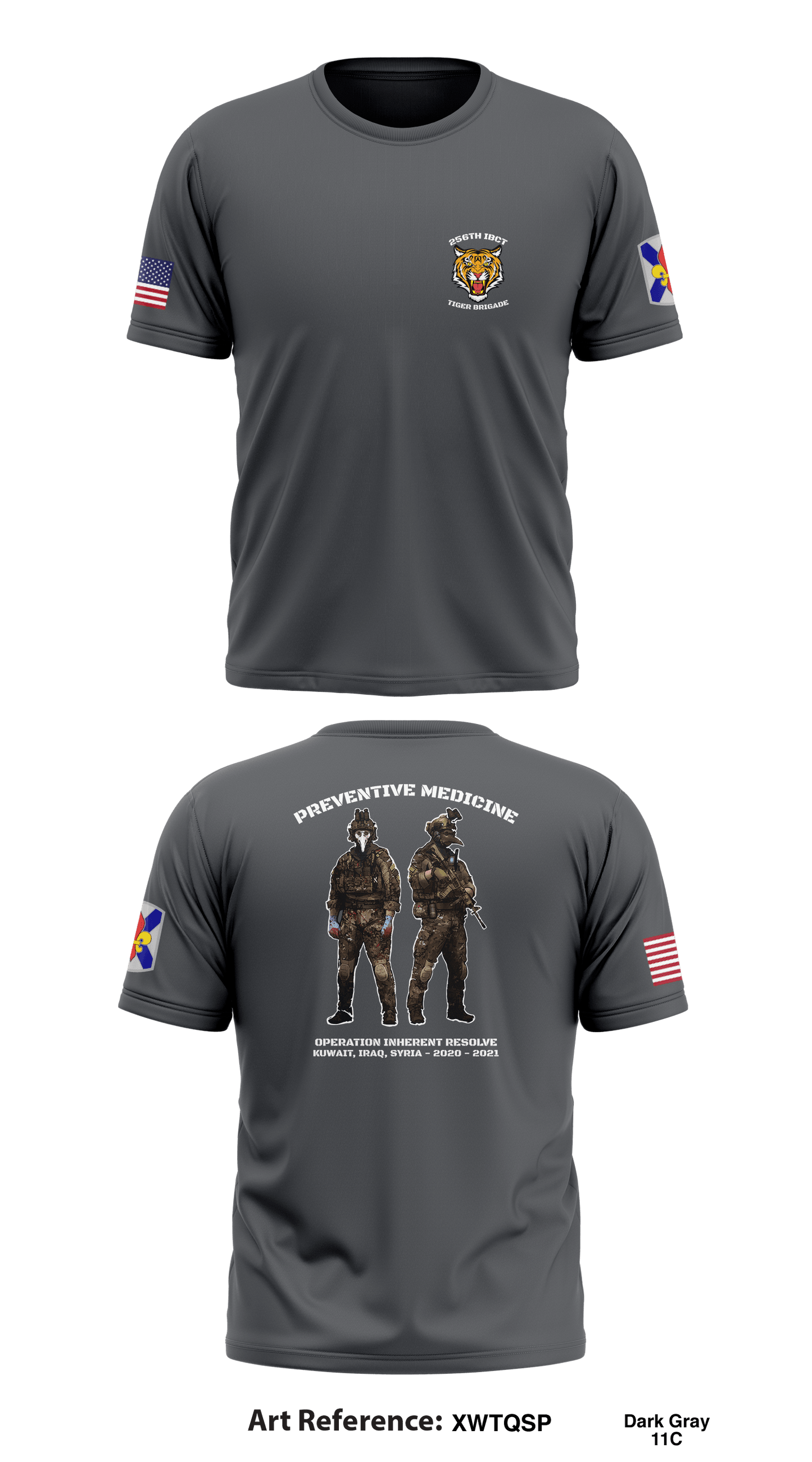 HHC 256th IBCT Store 1 Core Men's SS Performance Tee - XWtQSp