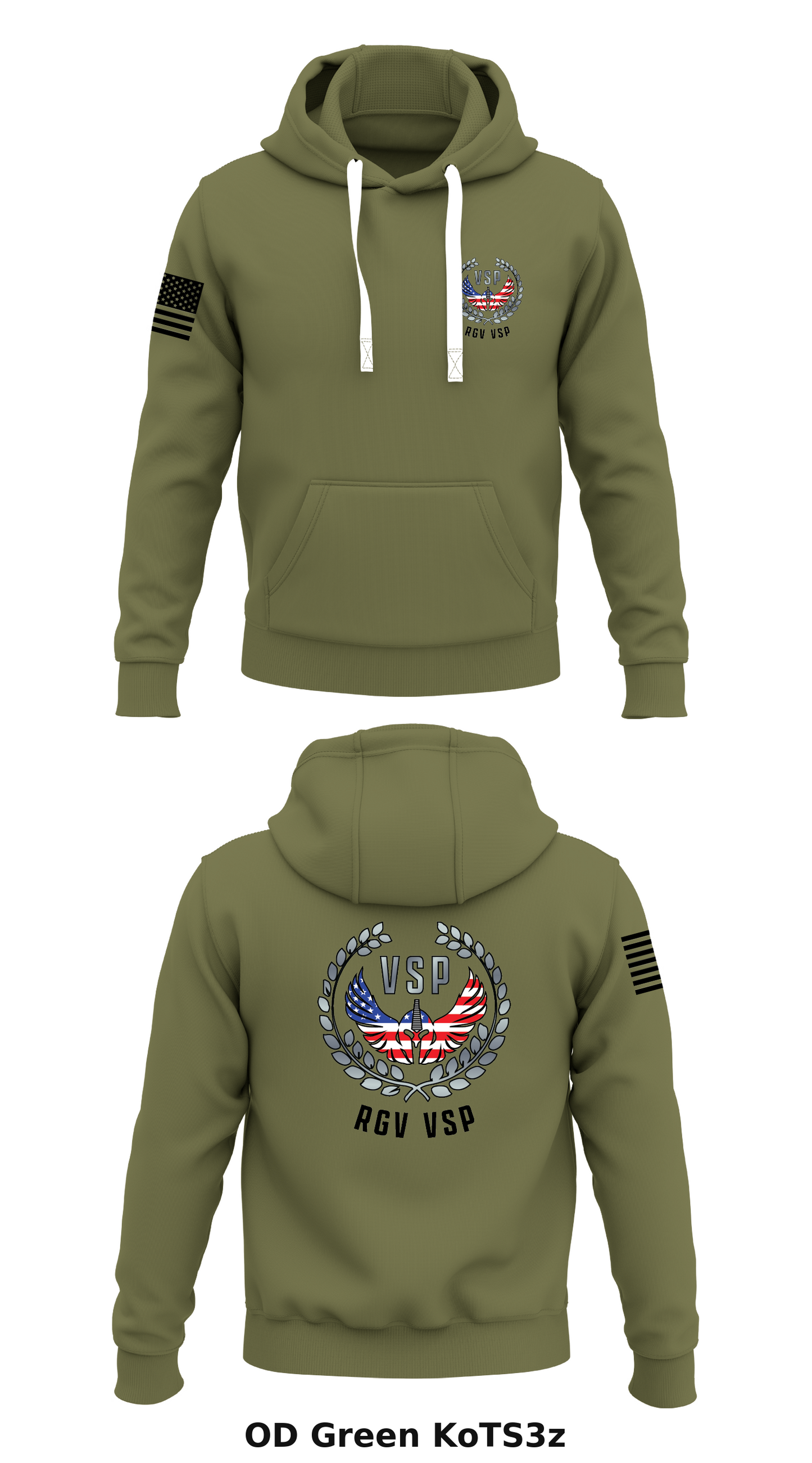 USBP Store 1 Core Men's Hooded Performance Sweatshirt - KoTS3z