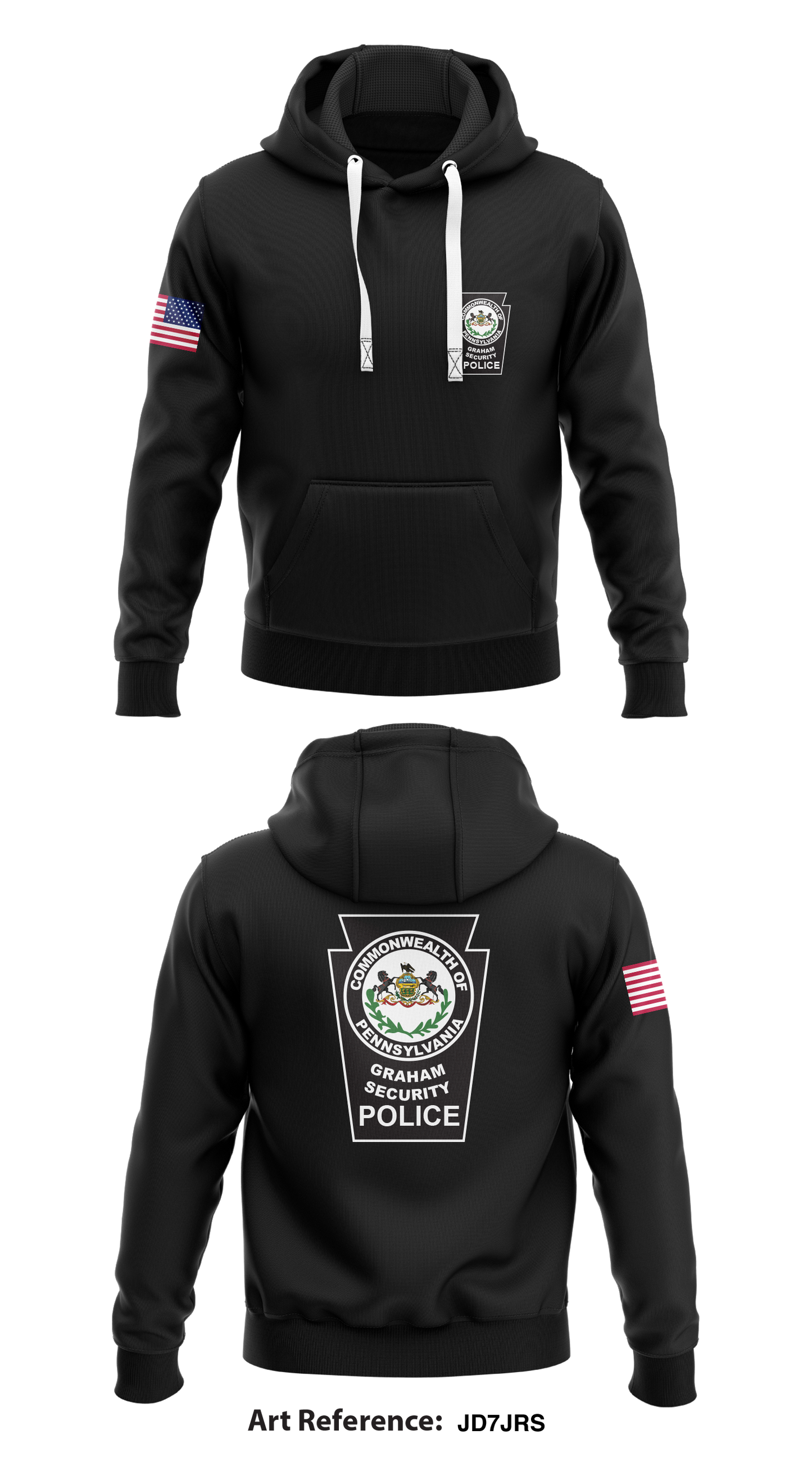 Graham Security Police Inc Store 1 Core Men's Hooded Performance Sweatshirt - jD7jrS