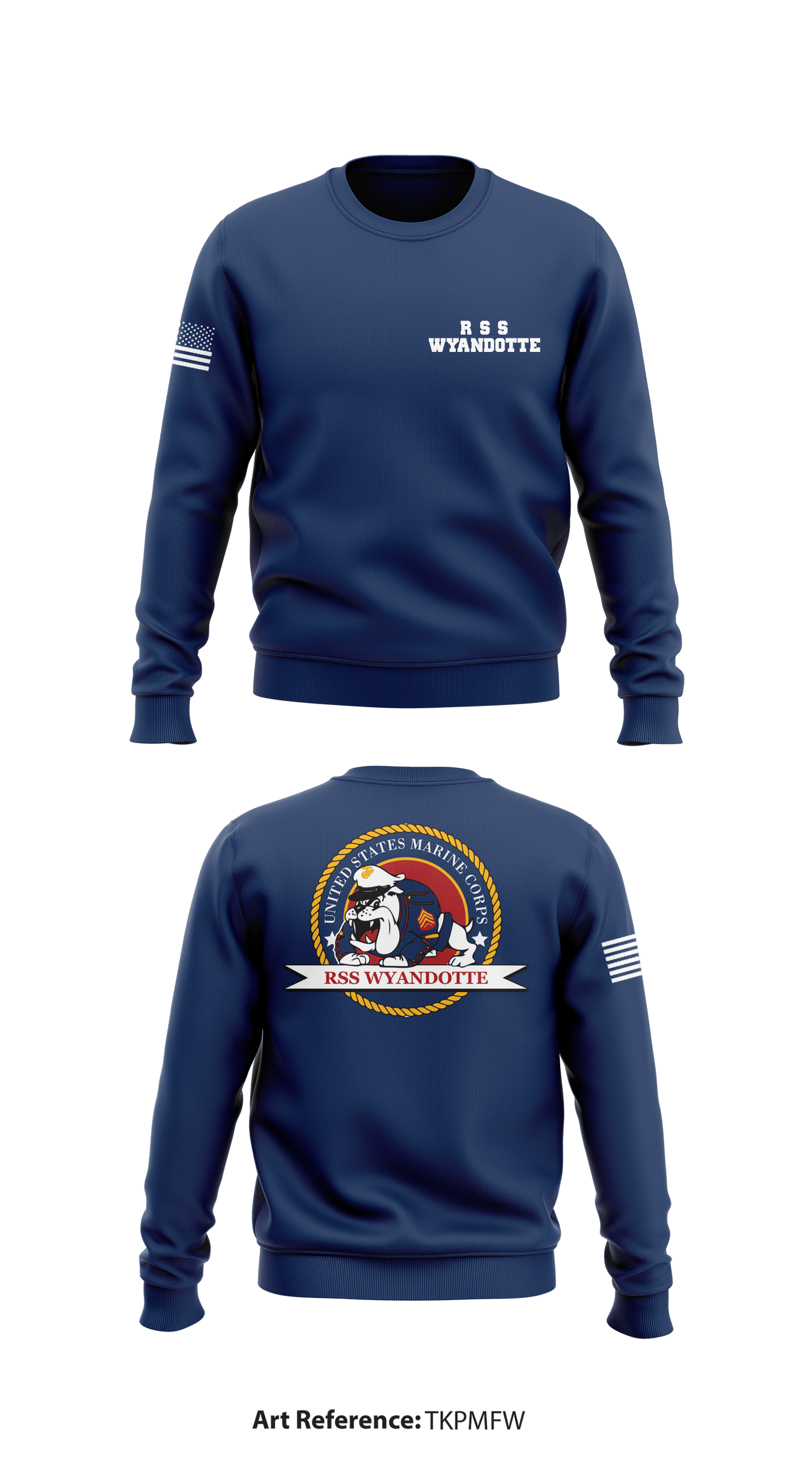 Rss Wyandotte Store 1 Core Men's Crewneck Performance Sweatshirt - TkpMfW