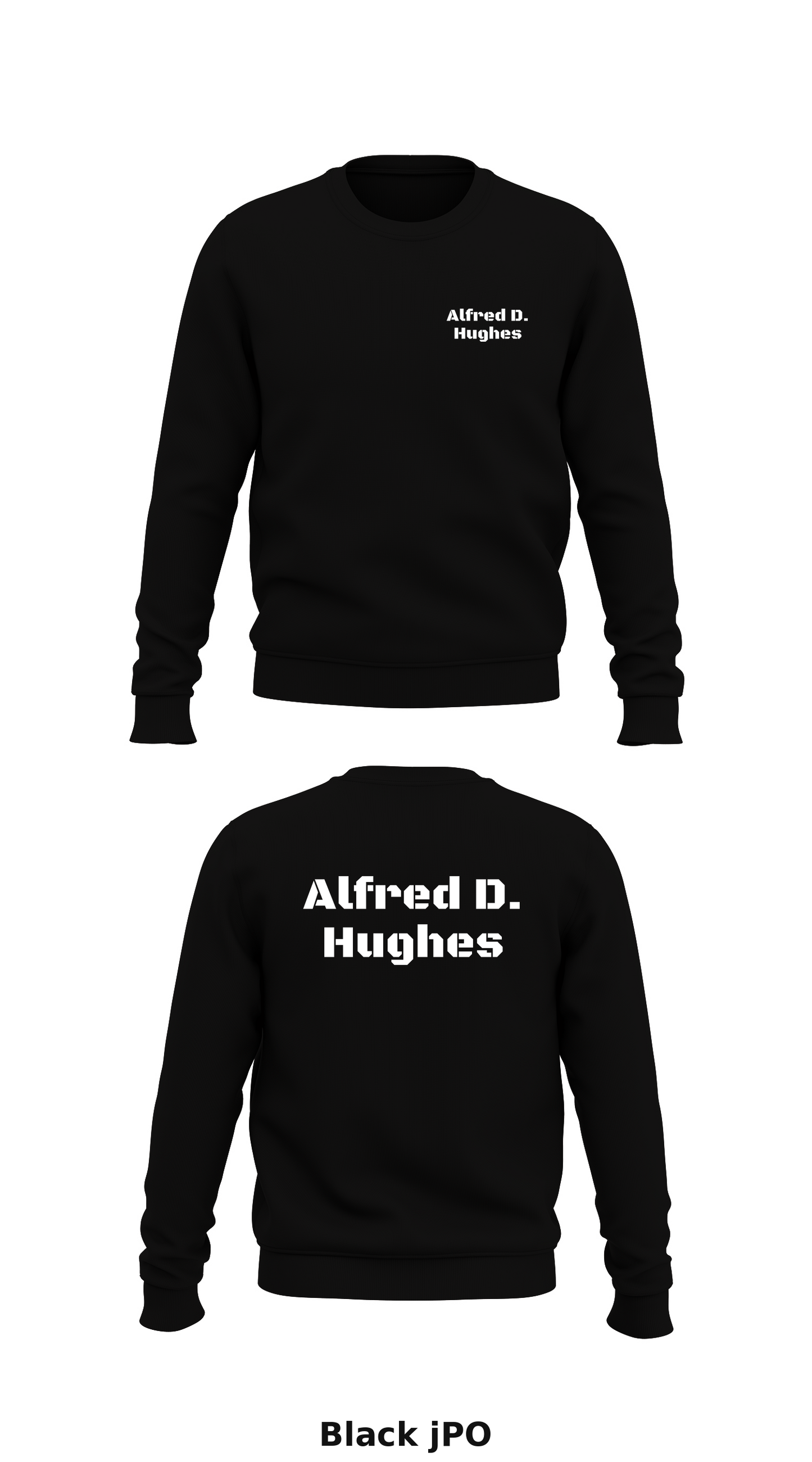 Alfred D. Hughes Store 1 Core Men's Crewneck Performance Sweatshirt - jPO