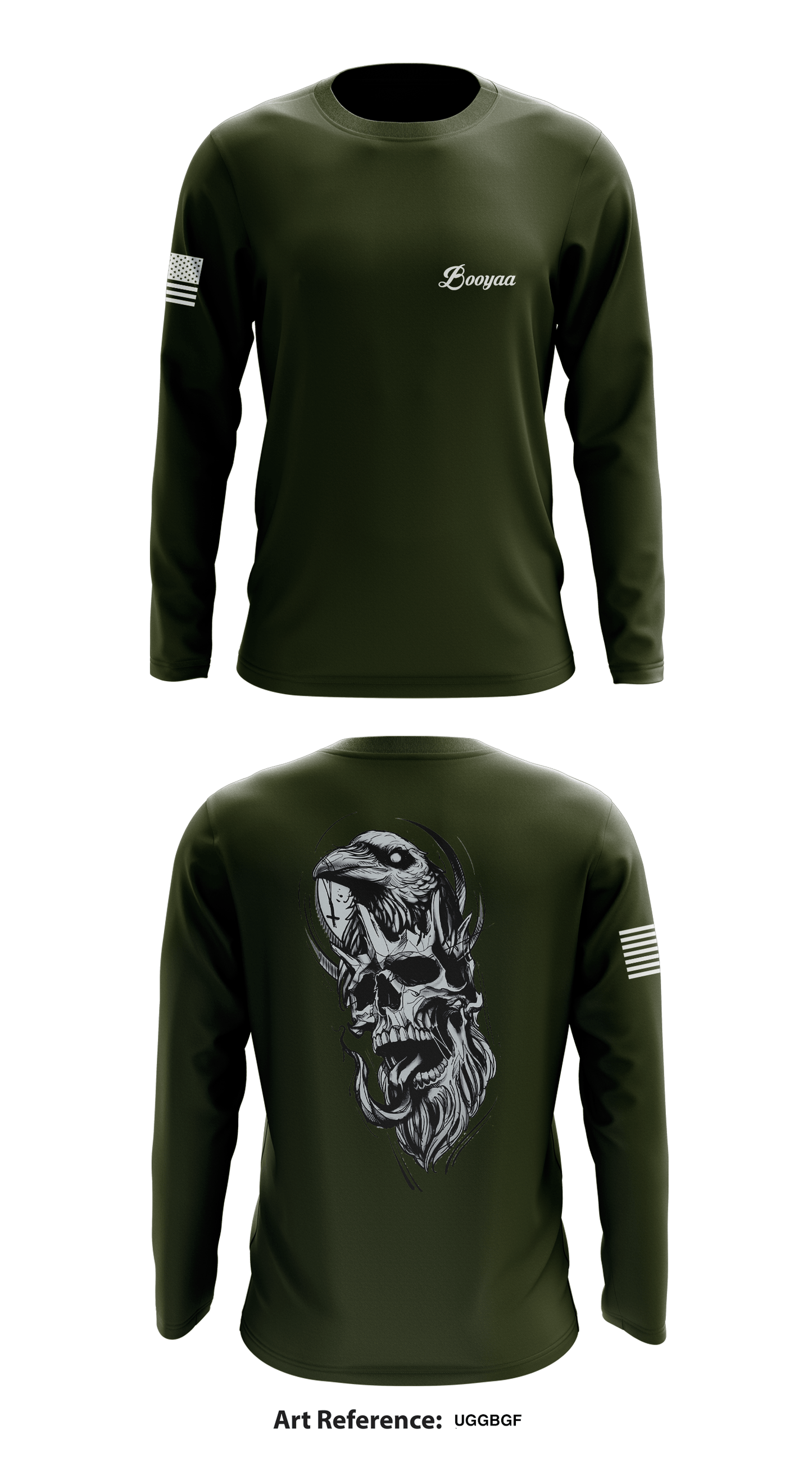 Booyaa Store 1 Core Men's LS Performance Tee - UgGBGF