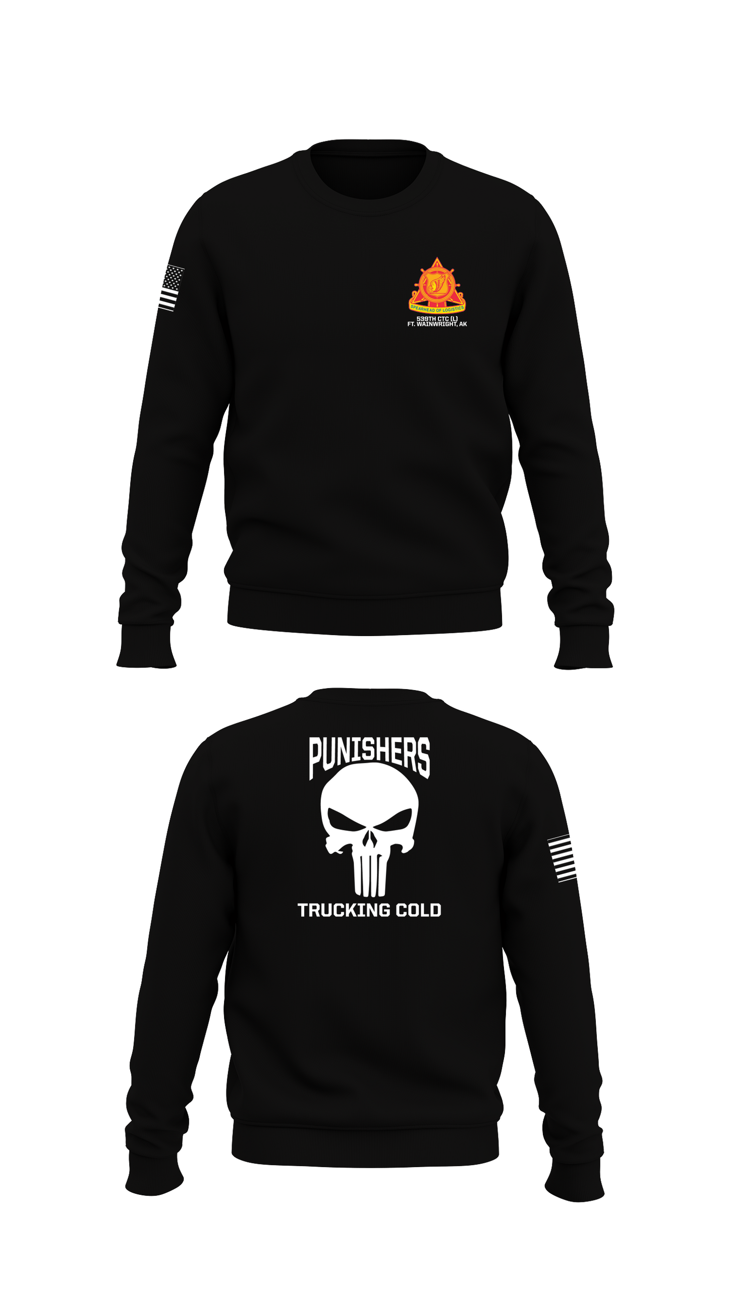 539th CTC (L) Store 1 Core Men's Crewneck Performance Sweatshirt - 91336938171