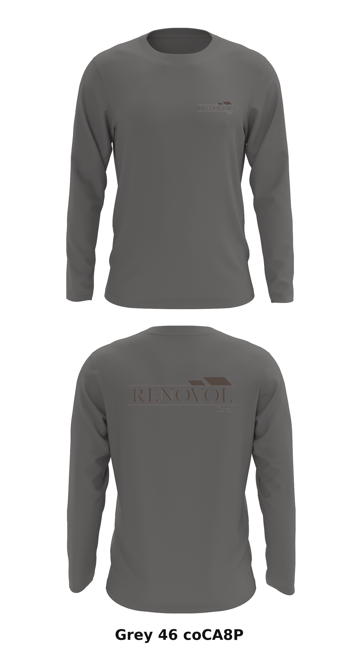 Renovol Store 1 Core Men's LS Performance Tee - coCA8P