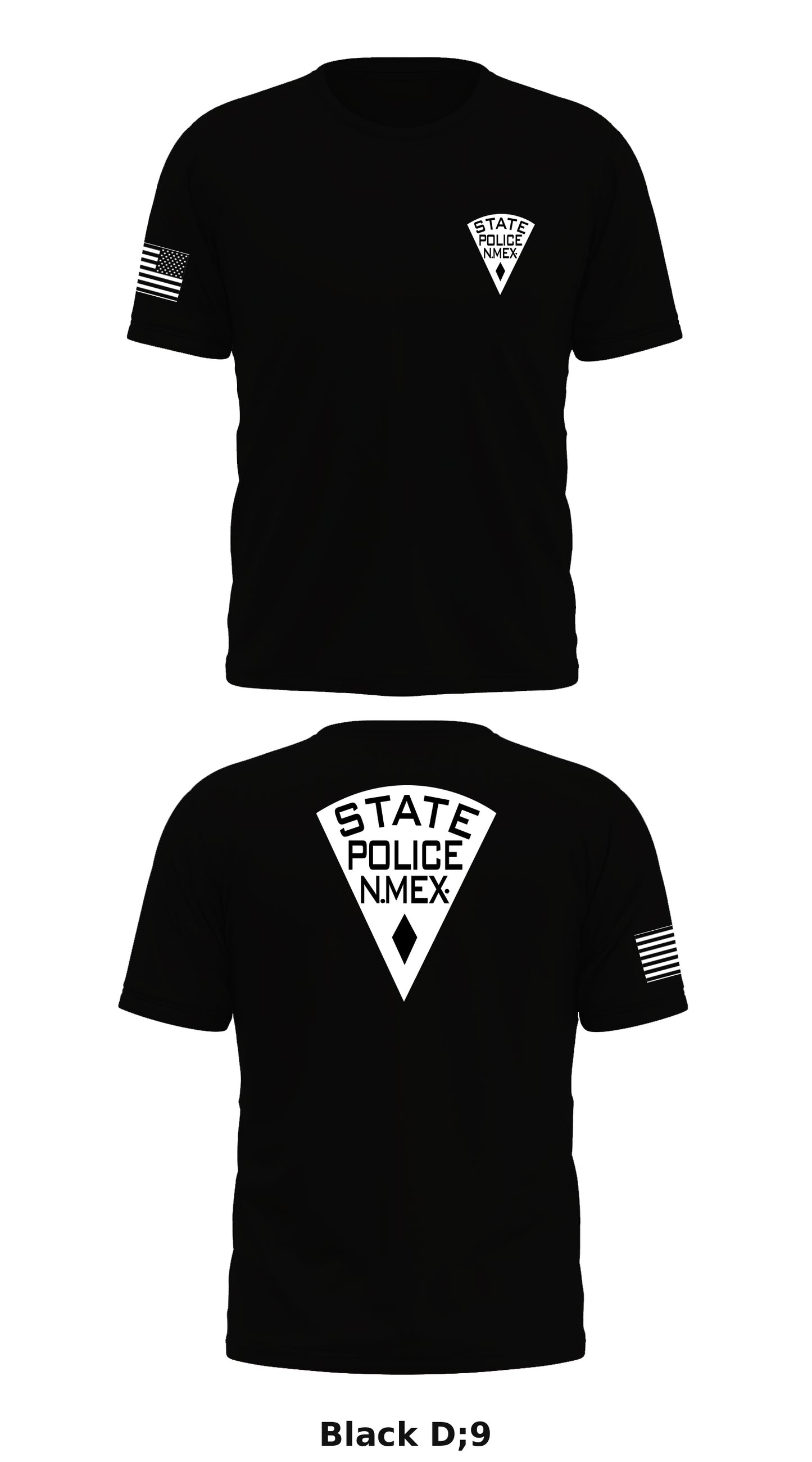 New Mexico State Police Store 1 Core Men's SS Performance Tee - D;9