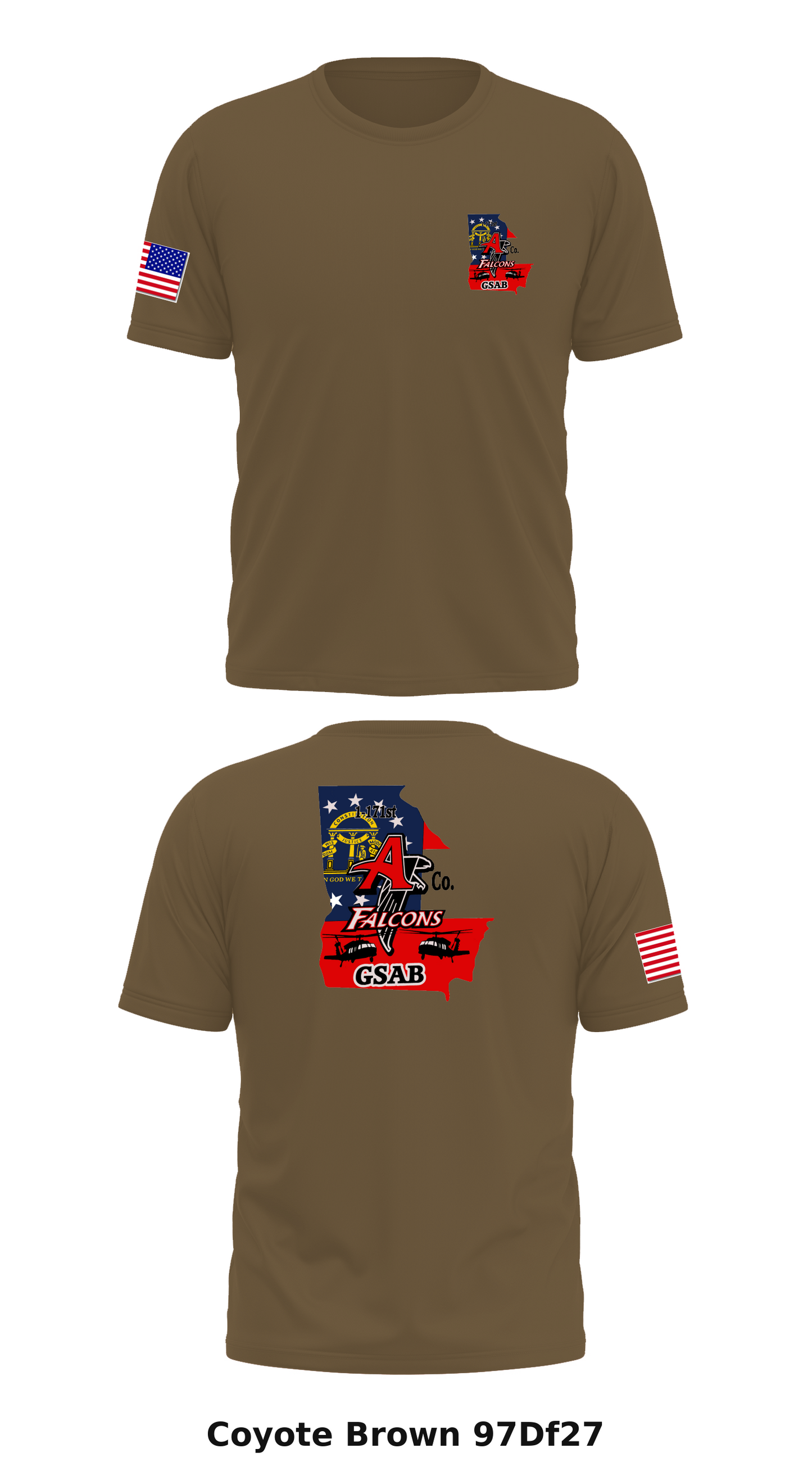 A Co 1-171st GSAB Store 1 Core Men's SS Performance Tee - 97Df27