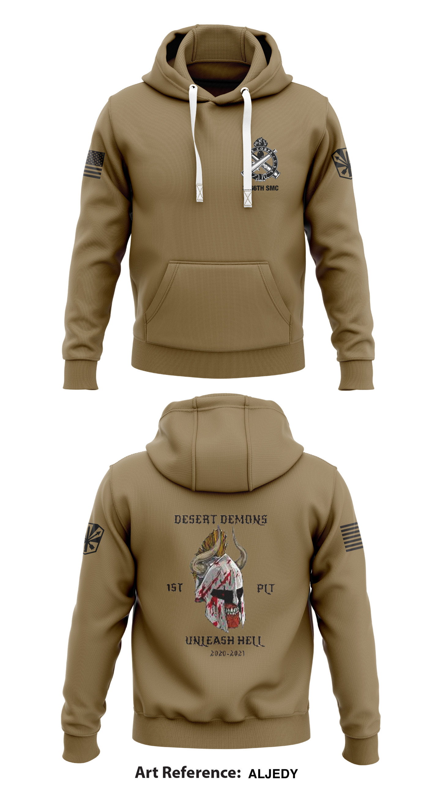 3666th SMC 1ST PLT Store 1 Core Men's Hooded Performance Sweatshirt - aLJEdy