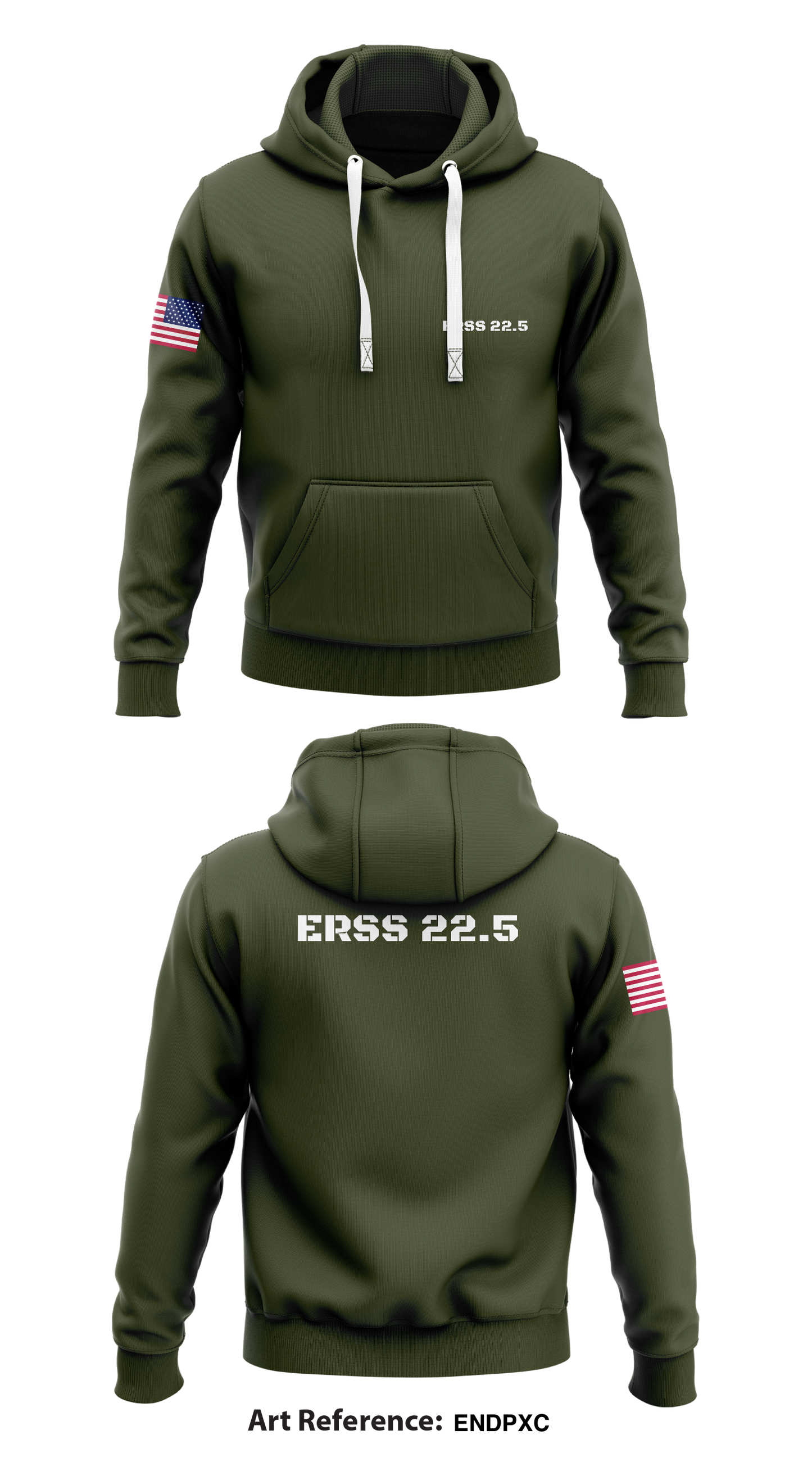 ERSS 22.5 Store 1 Core Men's Hooded Performance Sweatshirt - endPXc