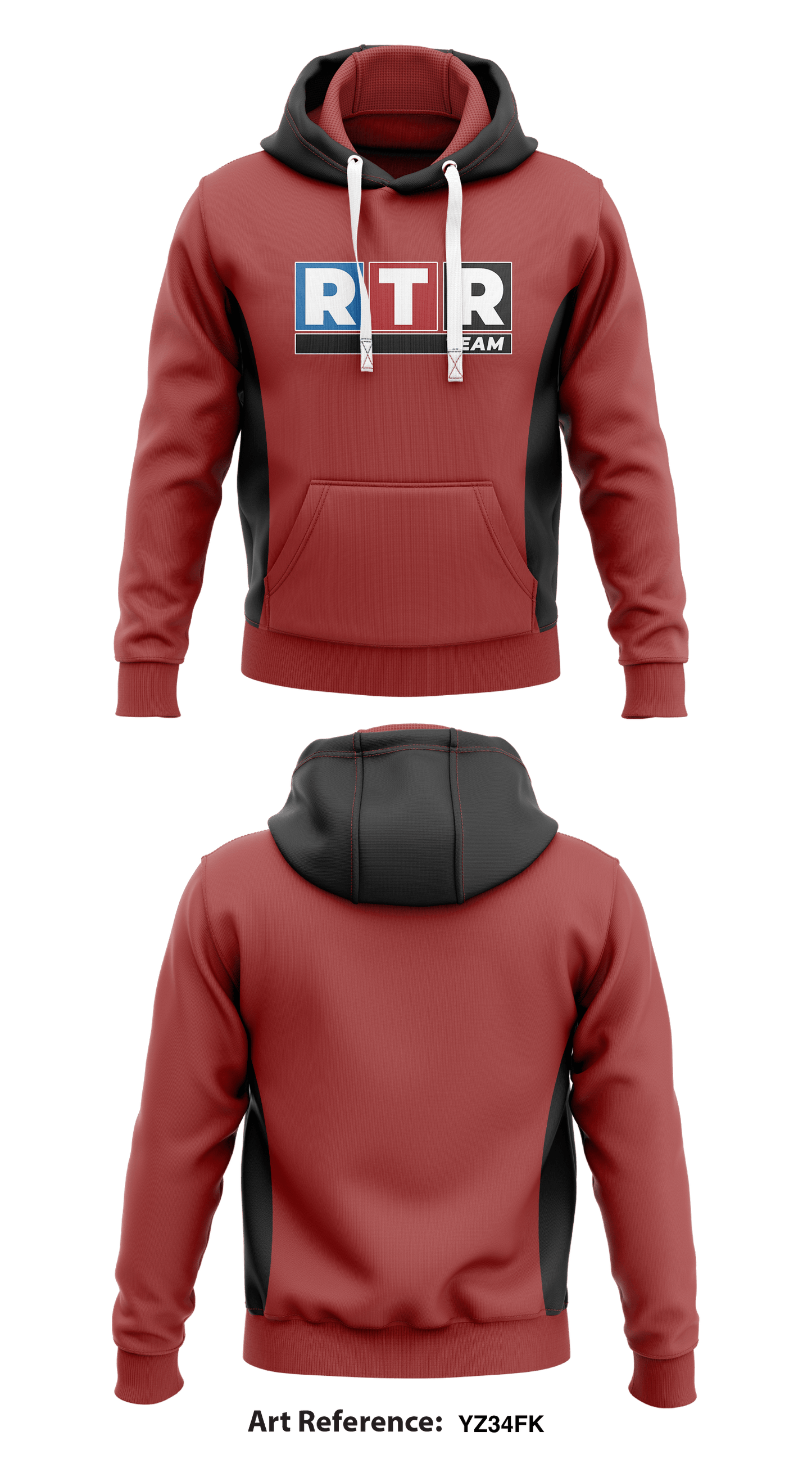 RTR Store 1 Core Men's Hooded Performance Sweatshirt - yZ34FK