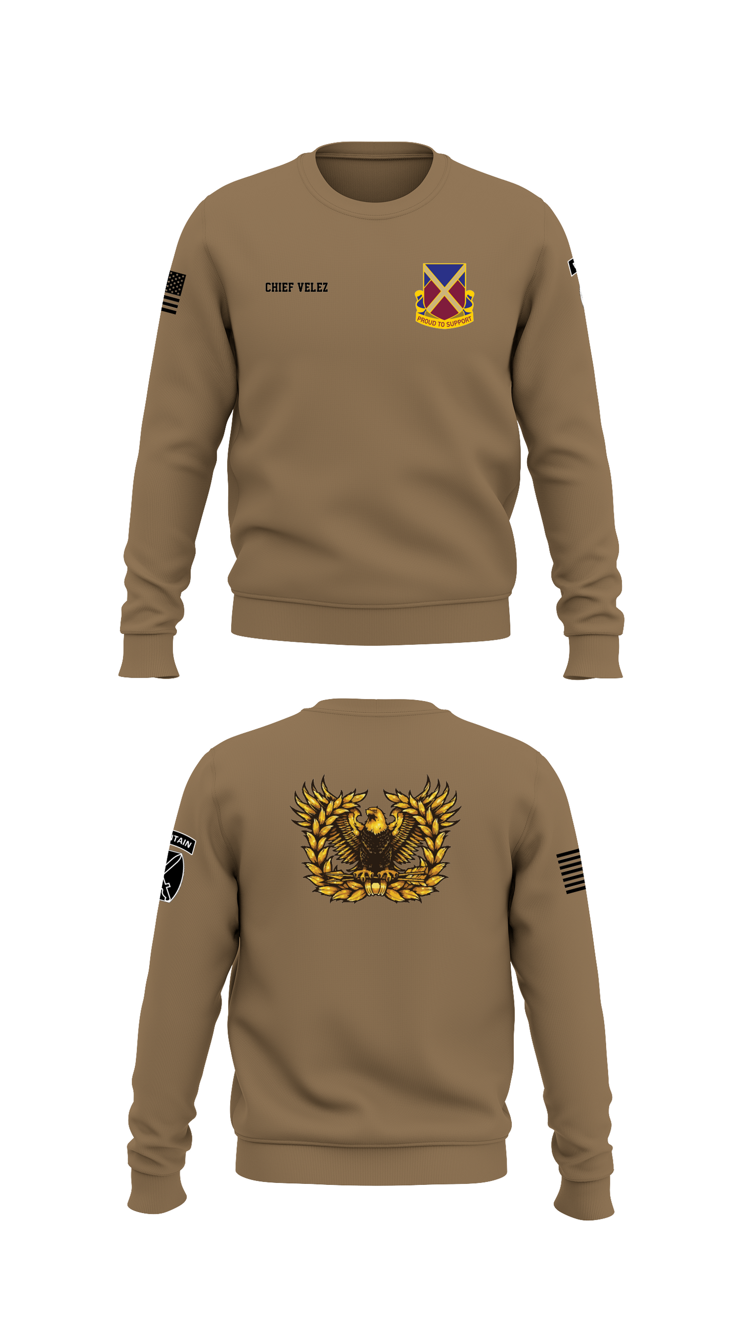10th BSB Store 1 Core Men's Crewneck Performance Sweatshirt - 32736678189