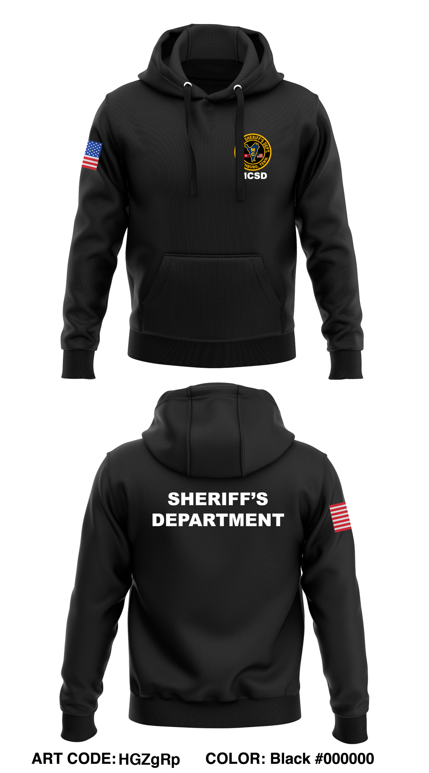 MCSD Store 1 Core Men's Hooded Performance Sweatshirt - HGZgRp