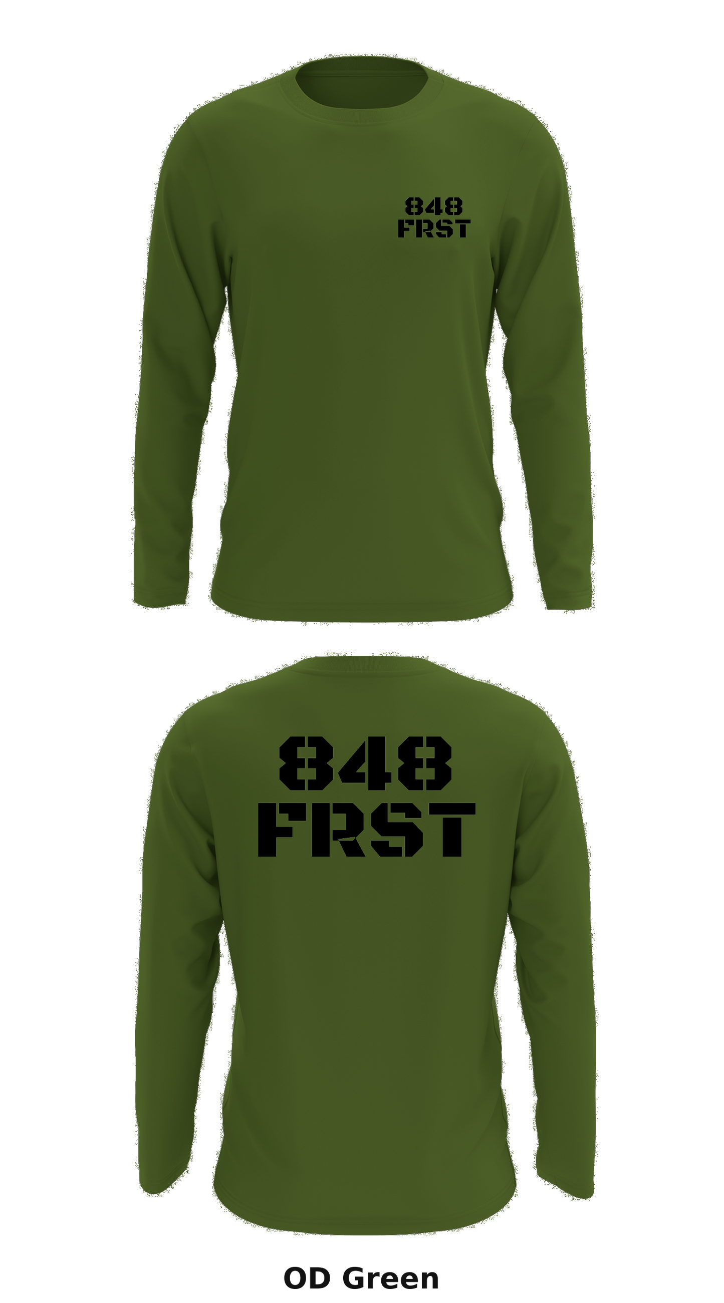 848 FRST Store 1 Core Men's LS Performance Tee - 87240718816