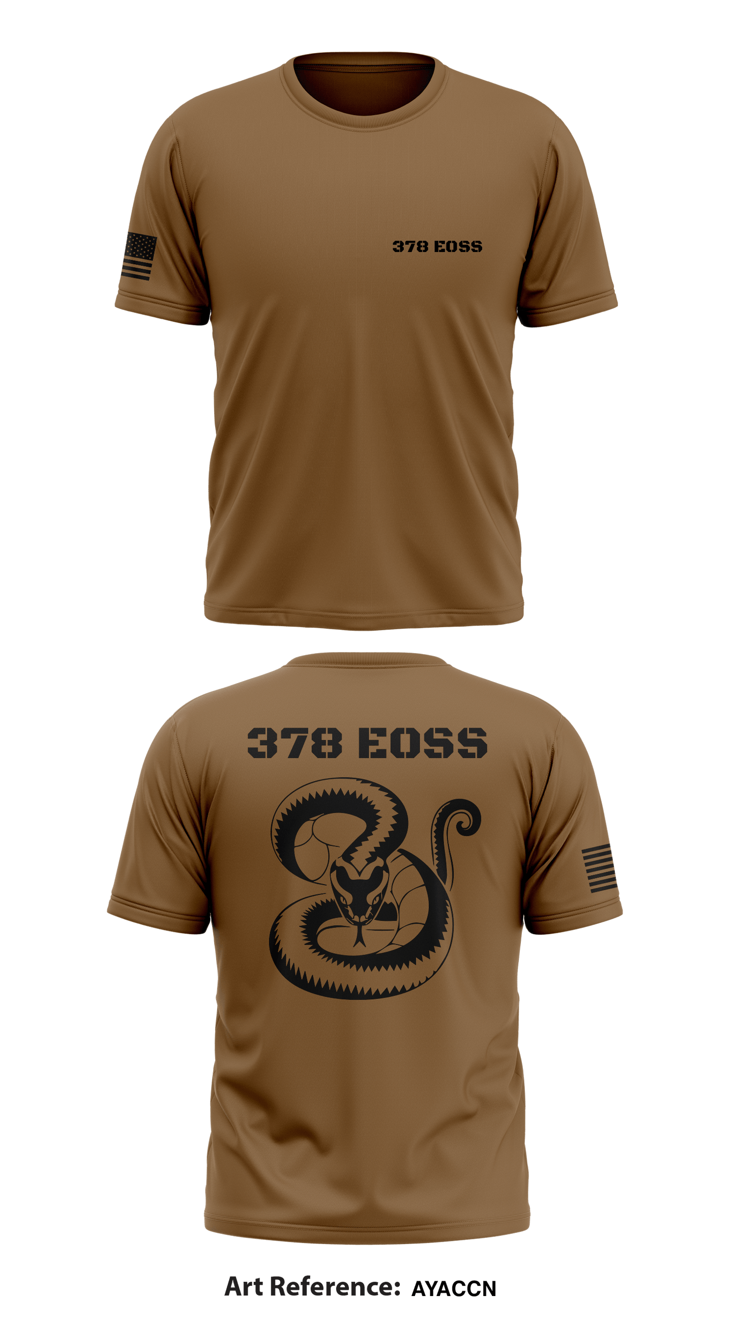 378 EOSS Store 1 Core Men's SS Performance Tee - AyaCCN