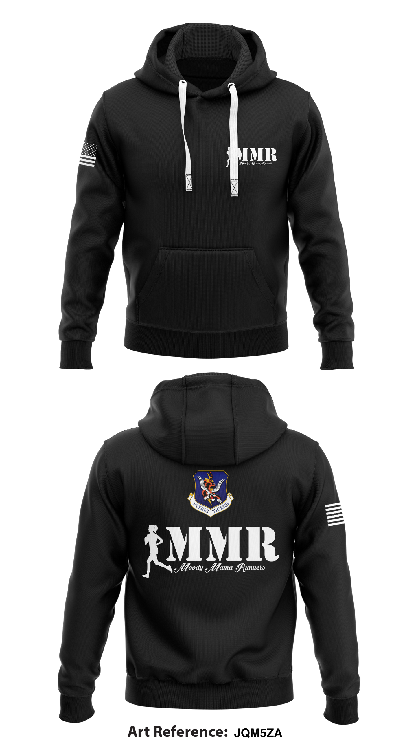 Moody Mama Runners Store 1 Core Men's Hooded Performance Sweatshirt - JQM5ZA