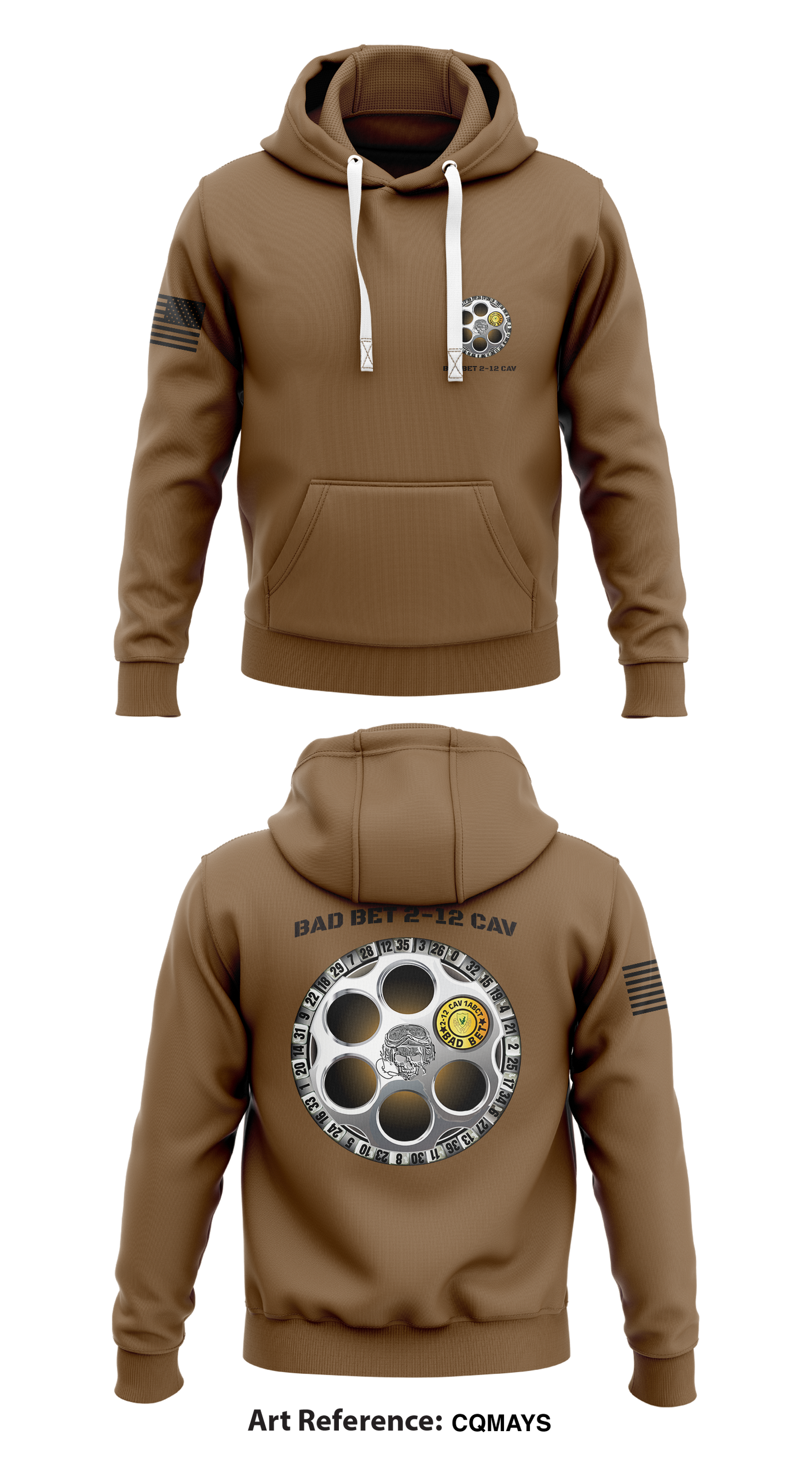 Bad Bet 2-12 CAV Store 1 Core Men's Hooded Performance Sweatshirt - cQmays