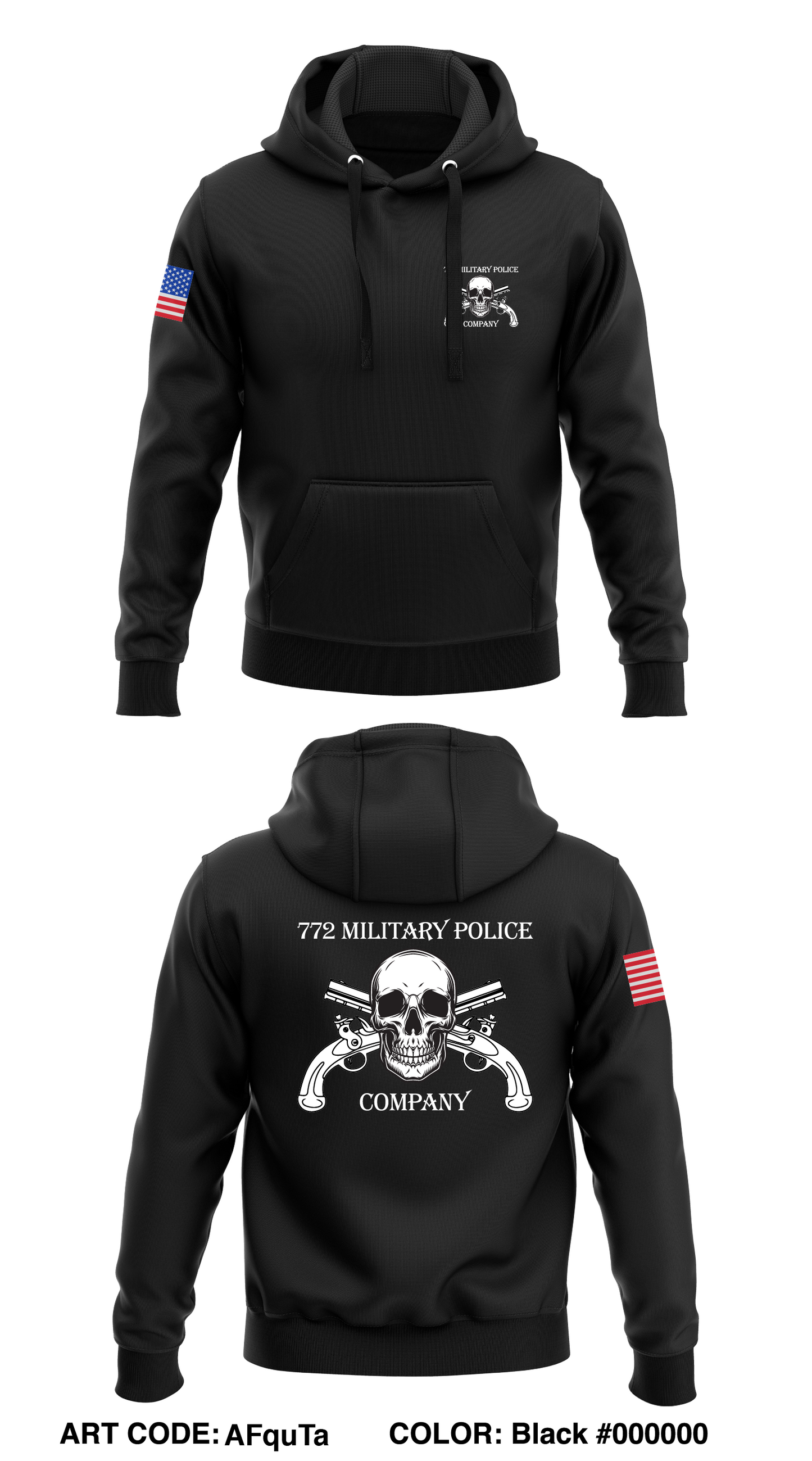 772nd Military Police Company Store 1 Core Men's Hooded Performance Sweatshirt - AFquTa