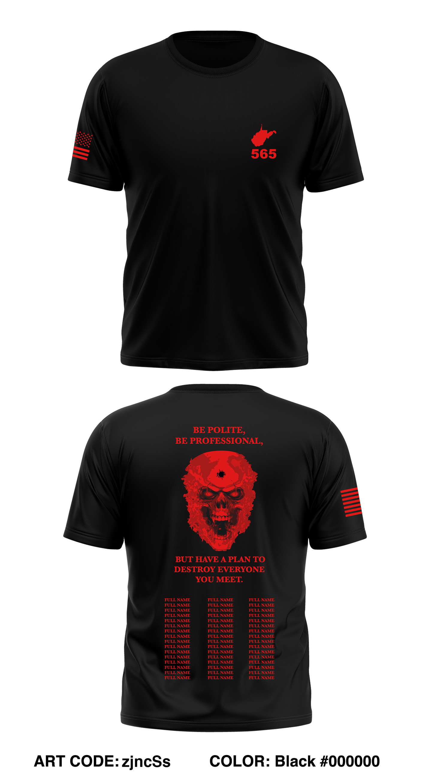 565 Store 1 Core Men's SS Performance Tee - zjncSs
