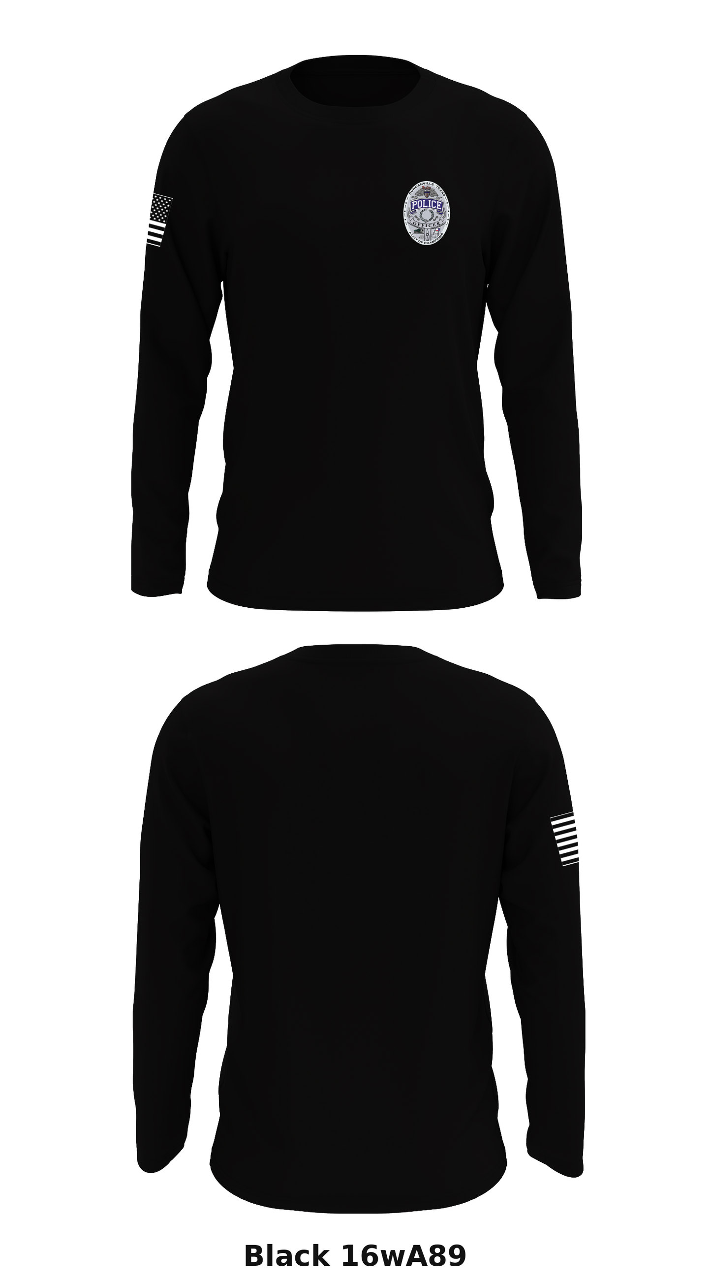 Duncanville Store 1 Core Men's LS Performance Tee - 16wA89