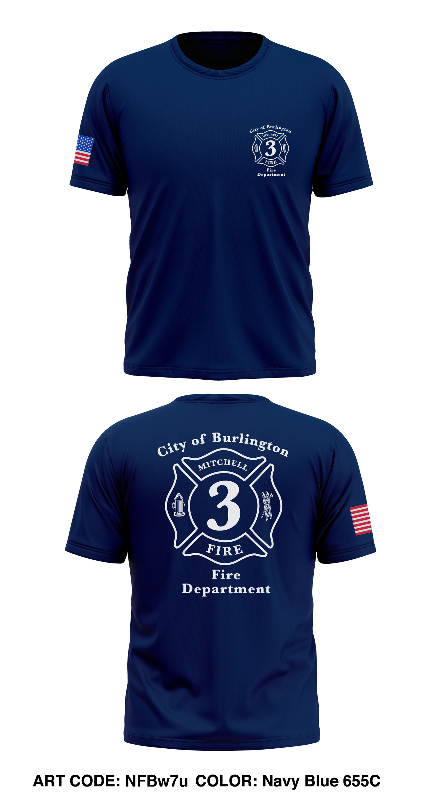 Tacticalrican265 Store 1 Core Men's SS Performance Tee - NFBw7u